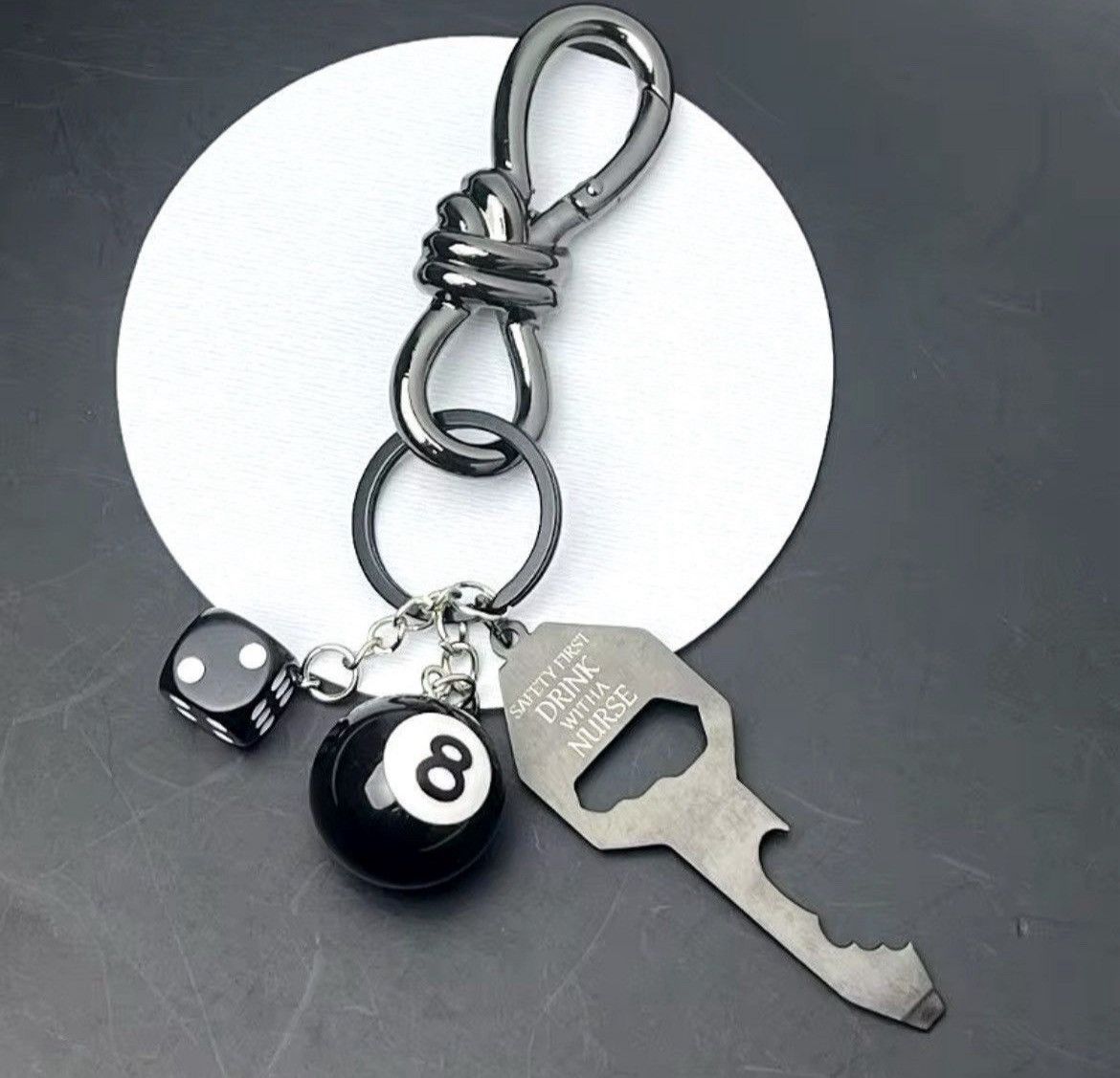 Vintage Silver Chain Jeans Carabiner Size ONE SIZE - 4 Thumbnail