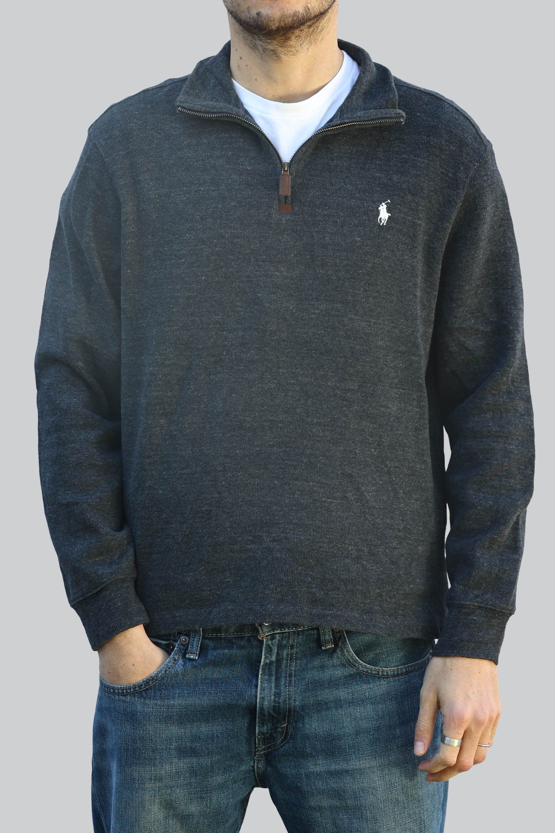 Polo Ralph Lauren Vintage Polo Ralph Lauren Quarter Half Zipper Knit Sweater Size US M / EU 48-50 / 2 - 17 Thumbnail