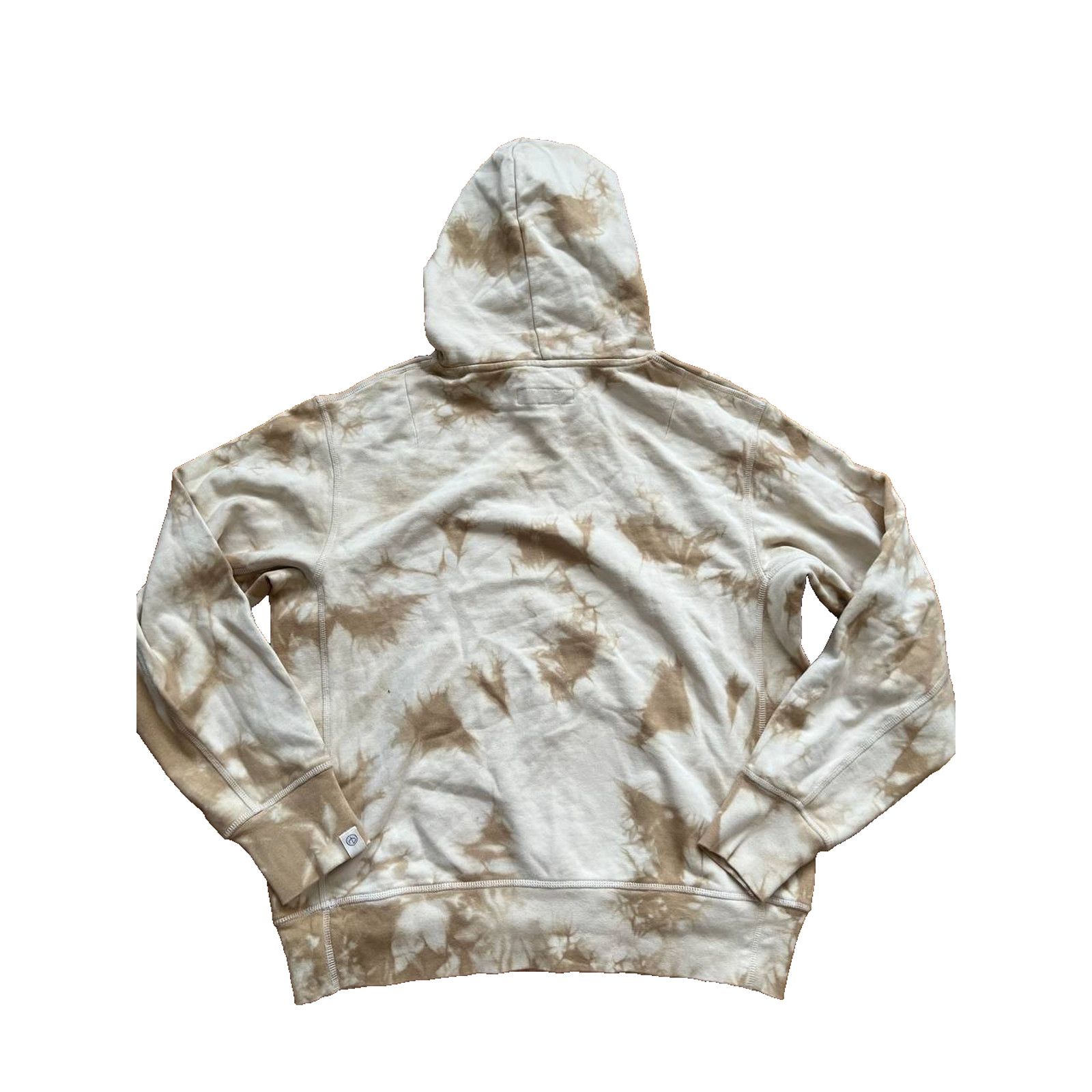 Rag & Bone Rag & Bone Men's Terry Tie Dye Popover Beige Medium A003142 Size US M / EU 48-50 / 2 - 9 Thumbnail
