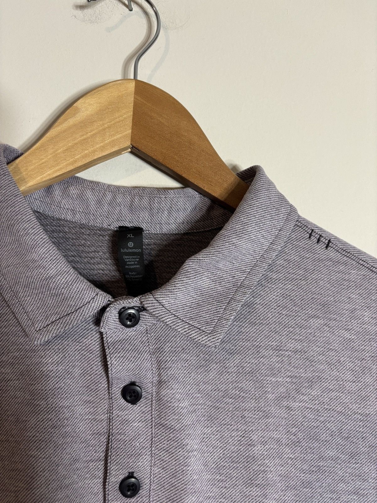 Lululemon Lululemon Evolution Polo Shirt XL Size US XL / EU 56 / 4 - 2 Thumbnail