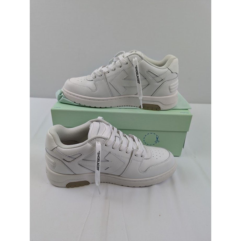 Off-White o1rshd1 Low-Top Sneakers Out Of Office Leather in White Size US 7 / EU 40 - 18 Thumbnail
