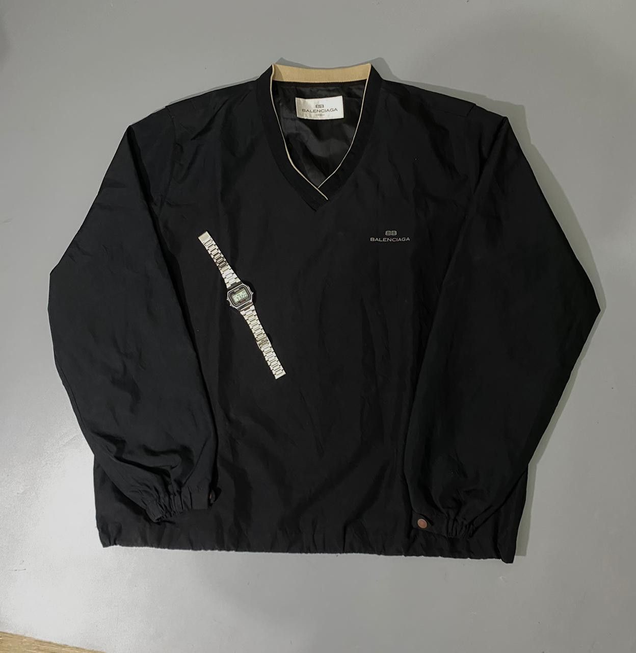 Balenciaga 💥All Black💥Balenciaga Track Sweatshirt Size US L / EU 52-54 / 3 - 1 Thumbnail
