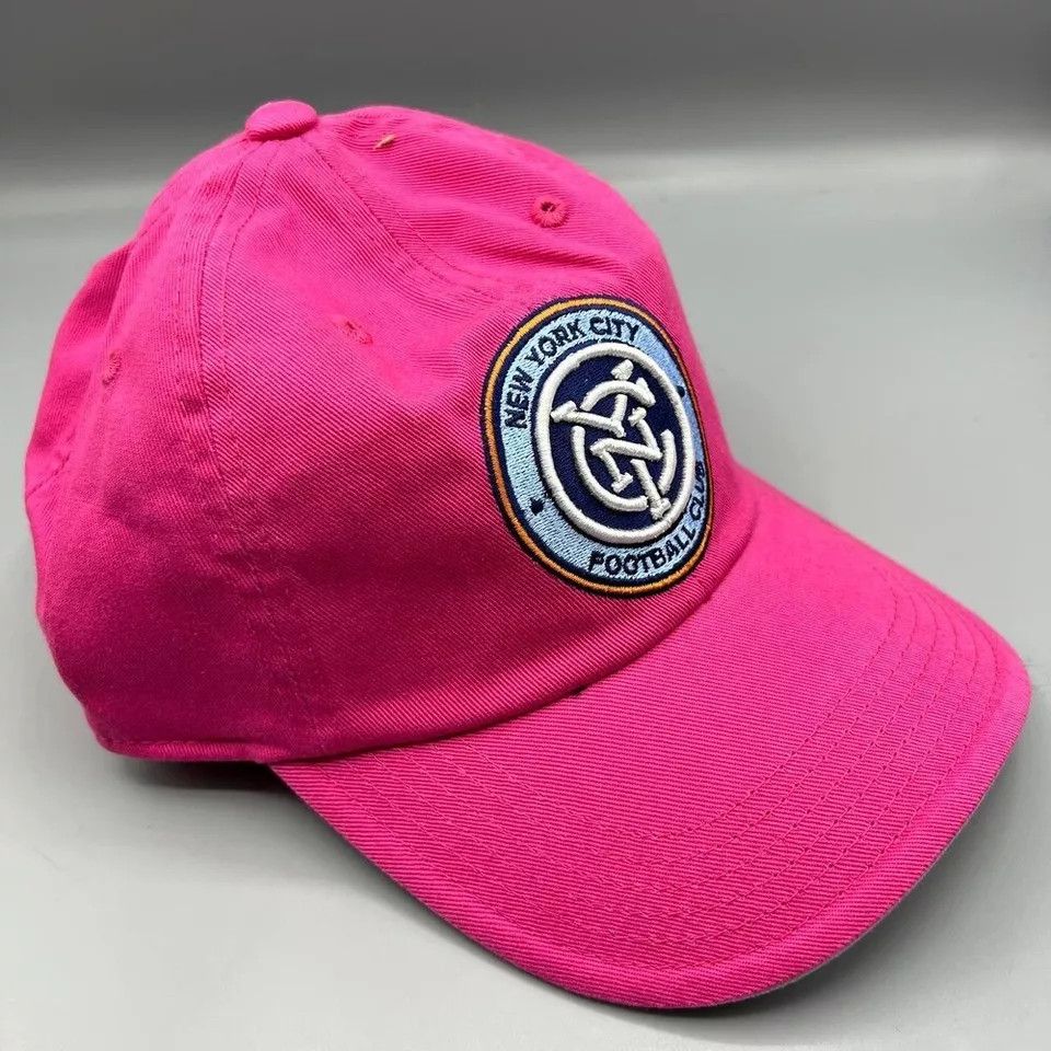 Adidas New York City FC Hat Women Adidas MLS Strap Back Cap New Size ONE SIZE - 4 Thumbnail