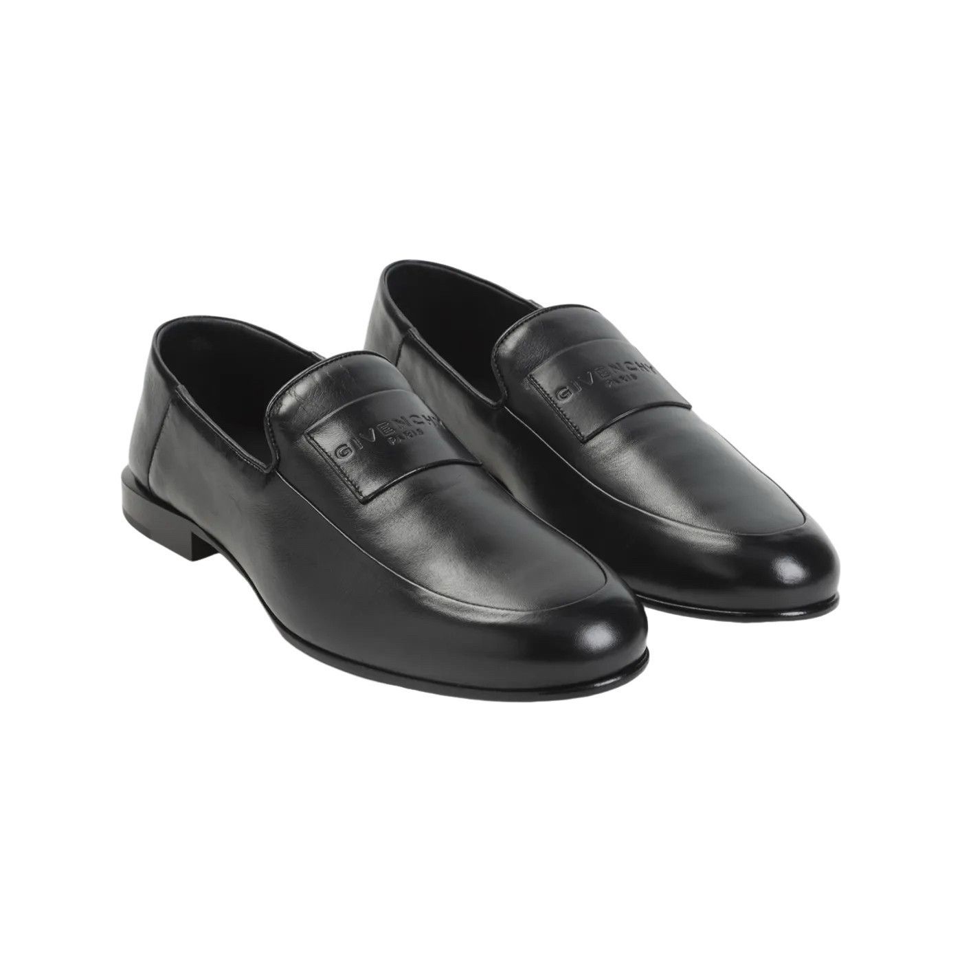 Givenchy GIVENCHY Black Lamb Leather Loafers New & Authentic (Men's s Size US 10.5 / EU 43-44 - 3 Thumbnail
