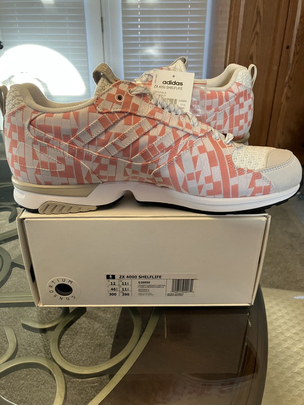 Adidas Adidas Shelflife x Consortium ZX 4000 Size US 12 / EU 45 - 9 Thumbnail