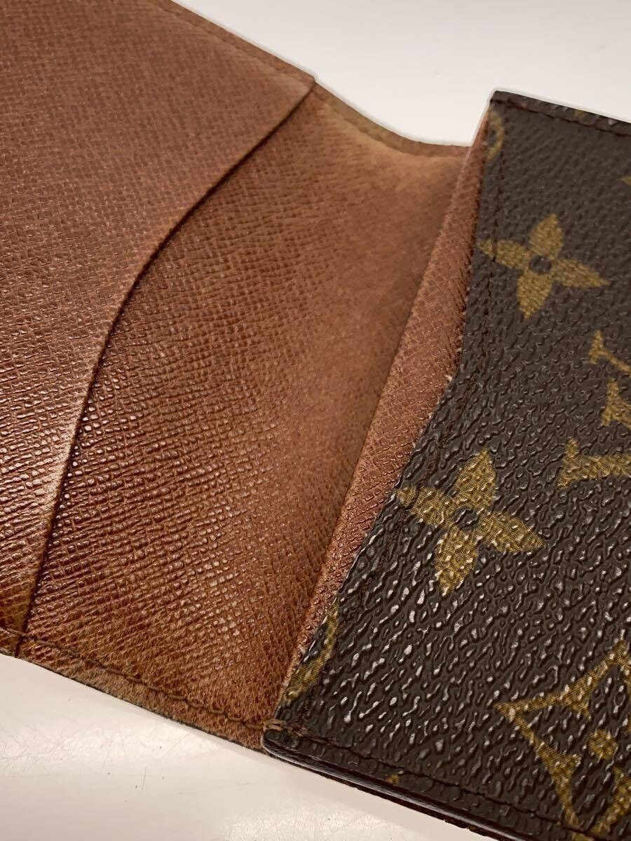 Louis Vuitton Louis Vuitton Monogram Canvas Envelope Carte de Visite Brown Size ONE SIZE - 6 Thumbnail