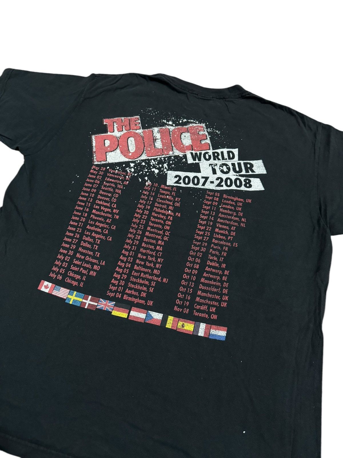 Anvil × Band Tees The Police Rock Band Tour Tee Size US XL / EU 56 / 4 - 3 Thumbnail