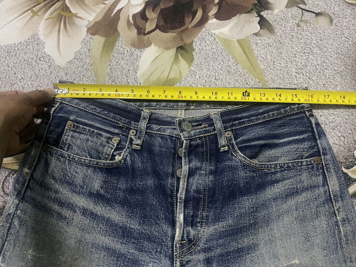 Japanese Brand Kapital Jeans Distressed Selvedge Size US 32 / EU 48 - 13 Thumbnail