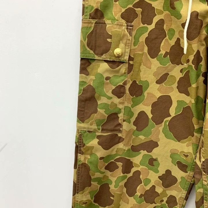 Celine Celine Camo Cargo Drawstring Pants Size US 40 / EU 56 - 4 Thumbnail