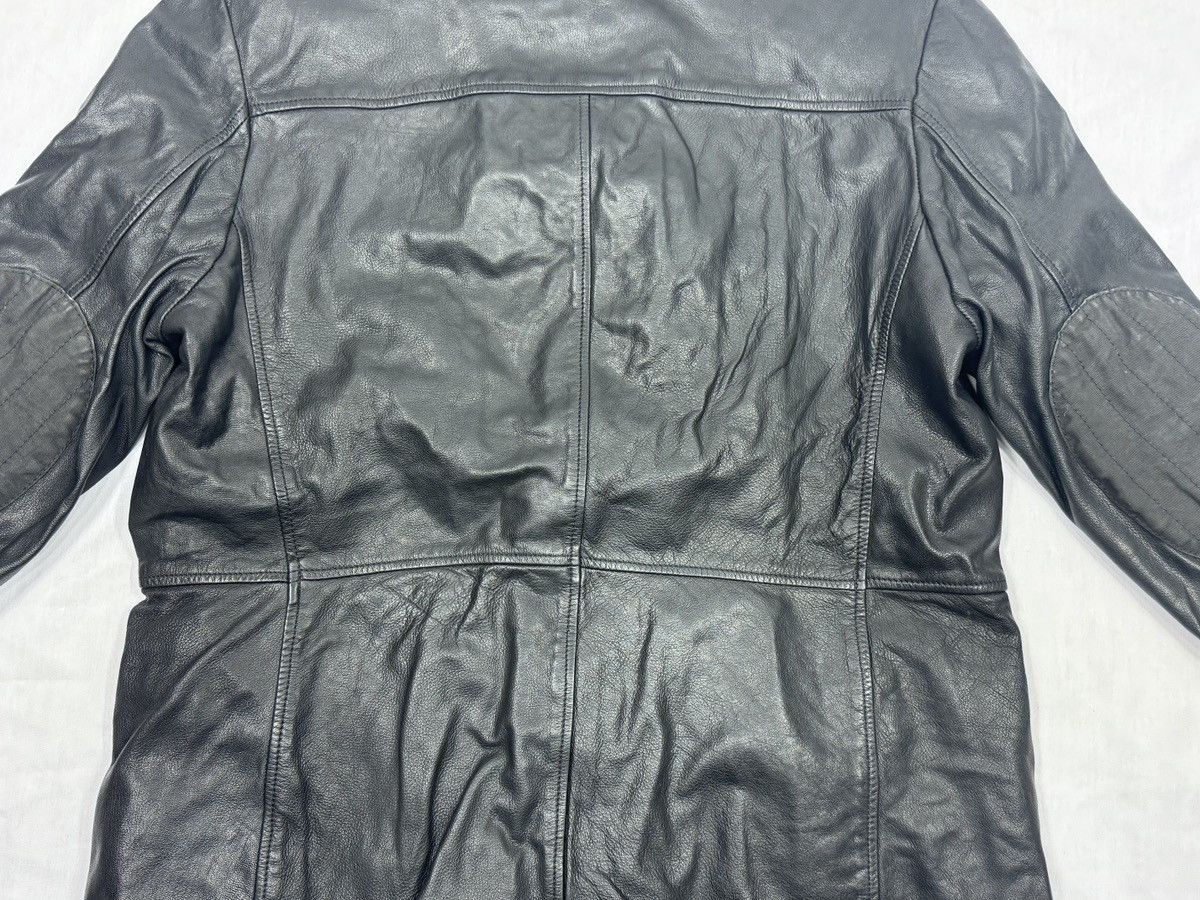 Vintage Compagnia Delle Pelli Military Motorcycle Leather Jacket Size US XXL / EU 58 / 5 - 14 Thumbnail
