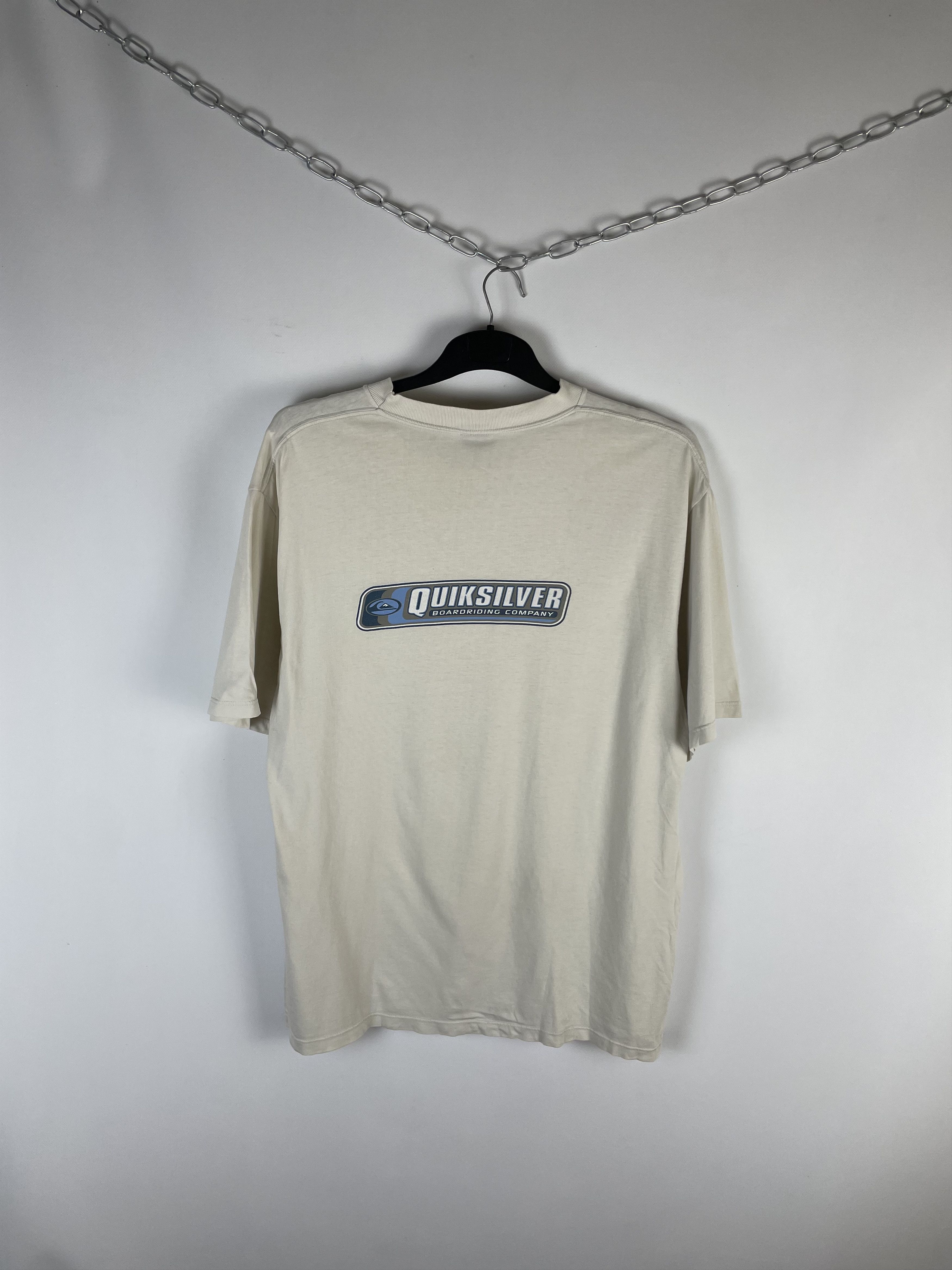 Quiksilver Vintage 90s Surf Quicksilver Big Logo Tee Size US L / EU 52-54 / 3 - 1 Thumbnail
