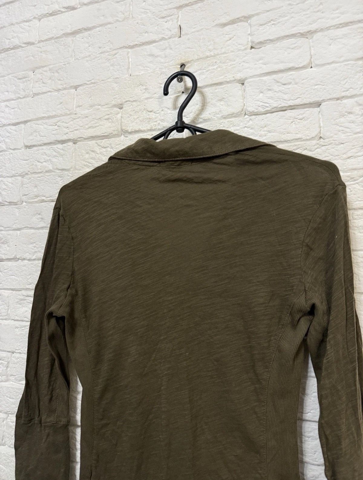 James Perse James Perse Standart Woman Shirt Collared Neck Long Sleeve Size XS / US 0-2 / IT 36-38 - 8 Thumbnail