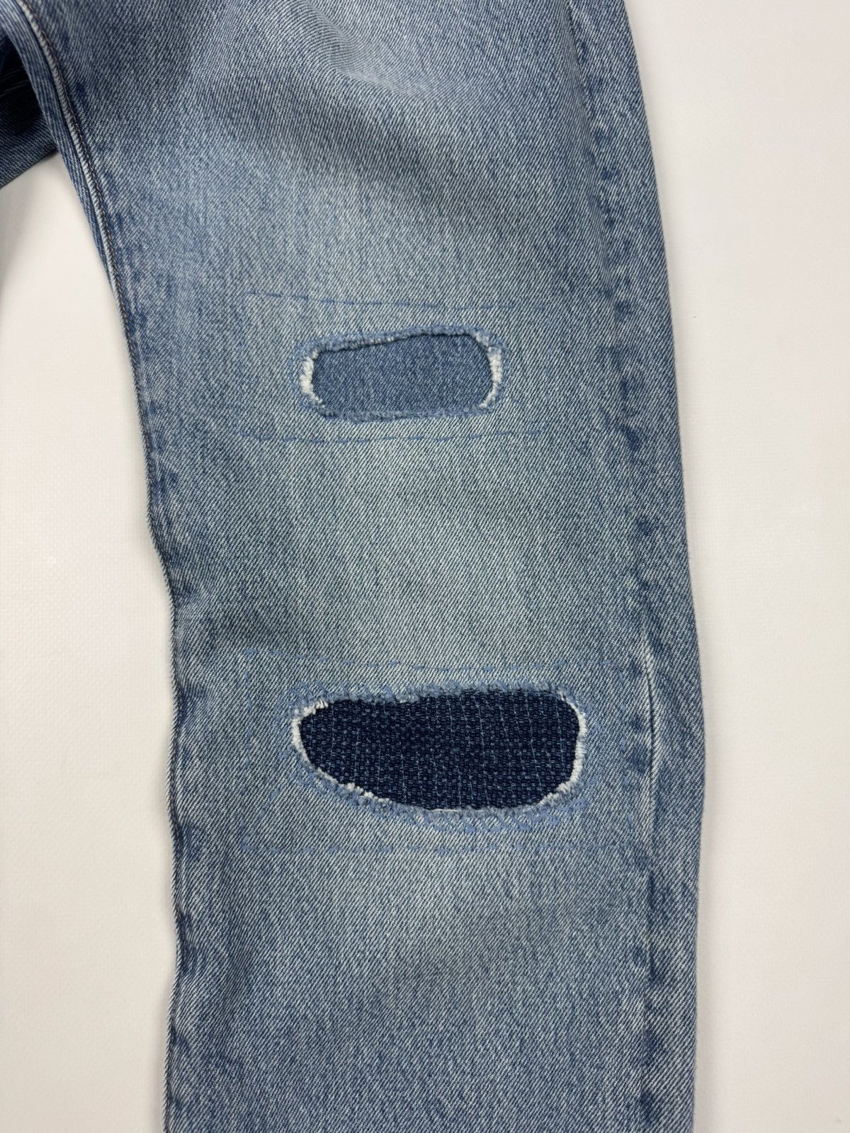 Levi's NWT Levi’s 501 150th Anniversary Repaired Washed Denim Jeans Size US 30 / EU 46 - 5 Thumbnail
