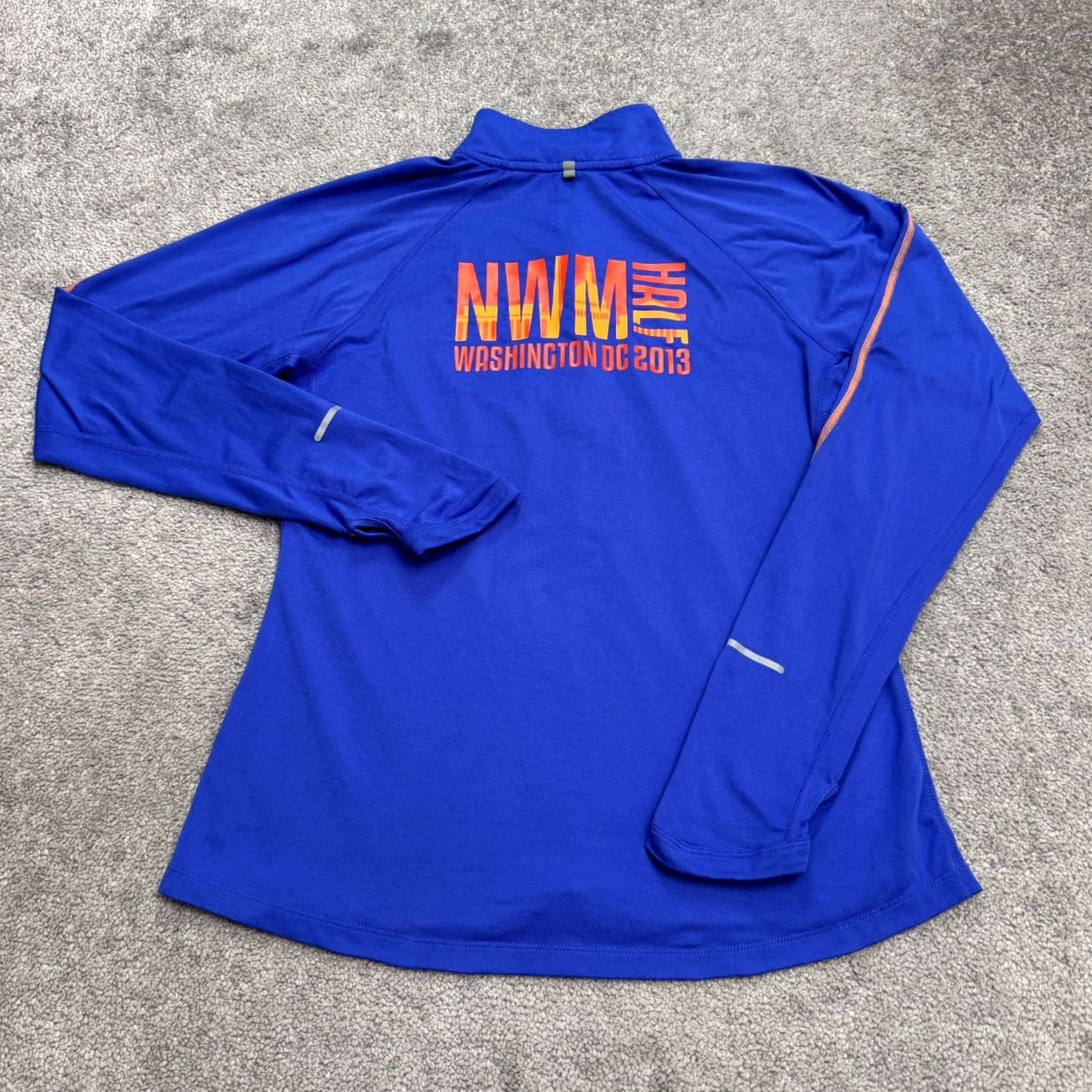 Nike Nike Dri-Fit Jacket Mens Medium Blue Nike Dri-FIT Half Zip Activewear Card? Size US M / EU 48-50 / 2 - 2 Thumbnail