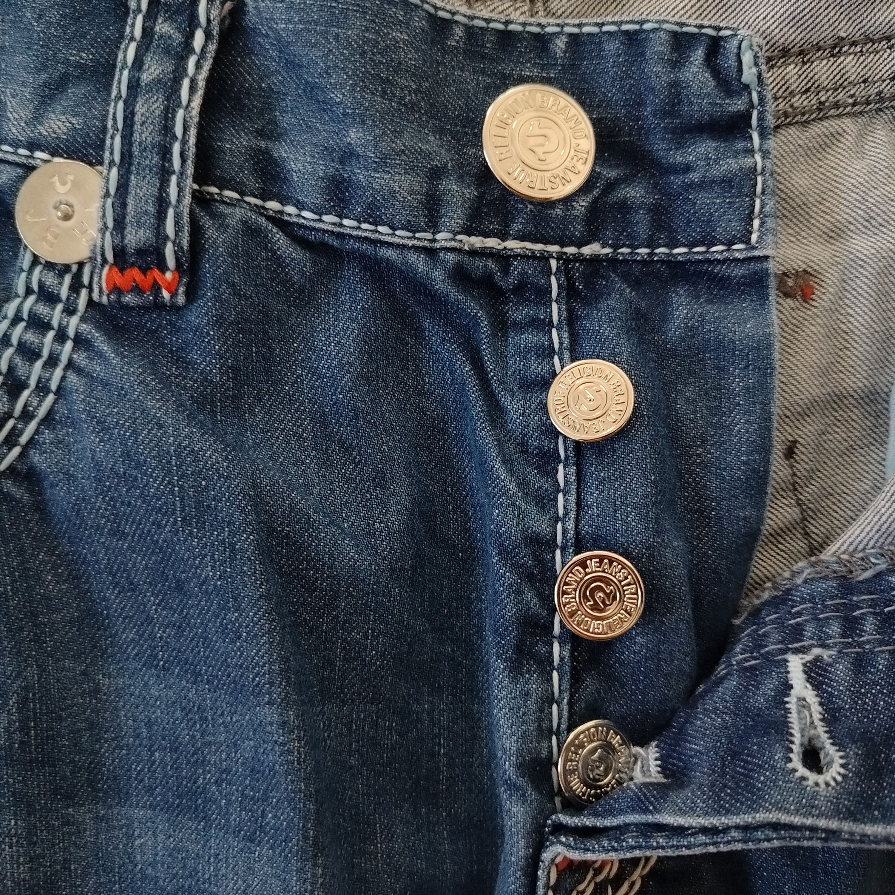 True Religion TRUE RELIGION Men's Jeans Ricky Super T World Tour USA Made Size US 38 / EU 54 - 2 Thumbnail