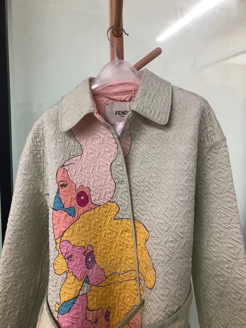 Fendi Fendi All-Print Jacket Size S / US 4 / IT 40 - 2 Thumbnail
