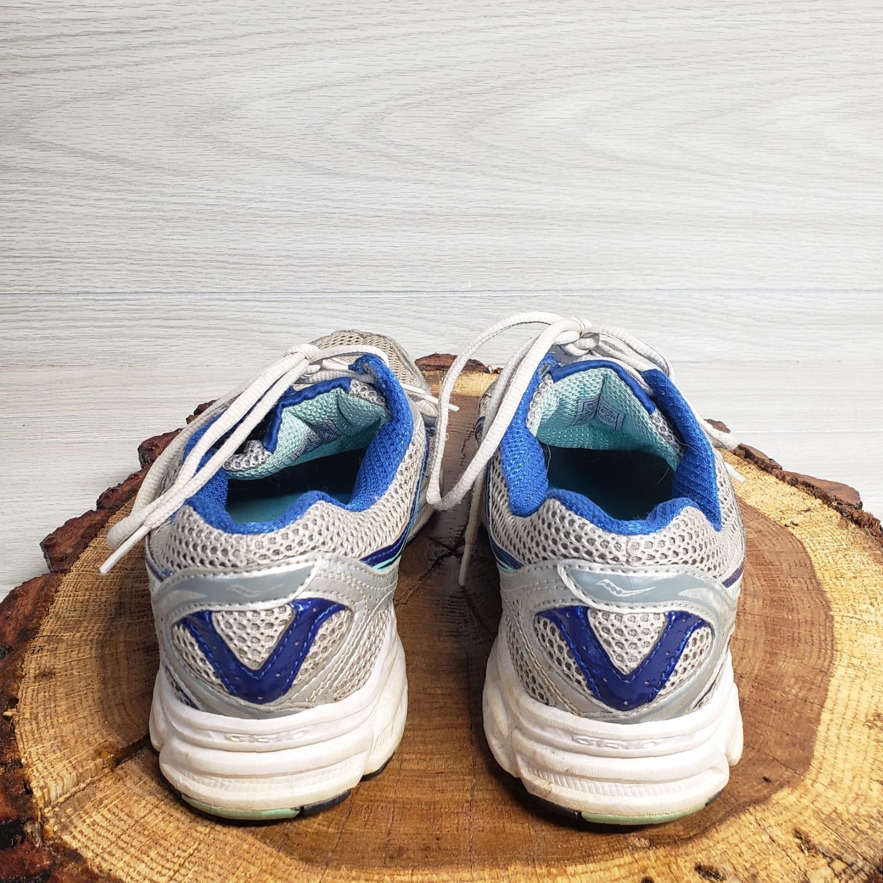 Saucony Saucony Natural Series Running Shoes Gray Blue Low Top Sneakers Women's 8.5 M Size M / US 6-8 / IT 42-44 - 4 Thumbnail