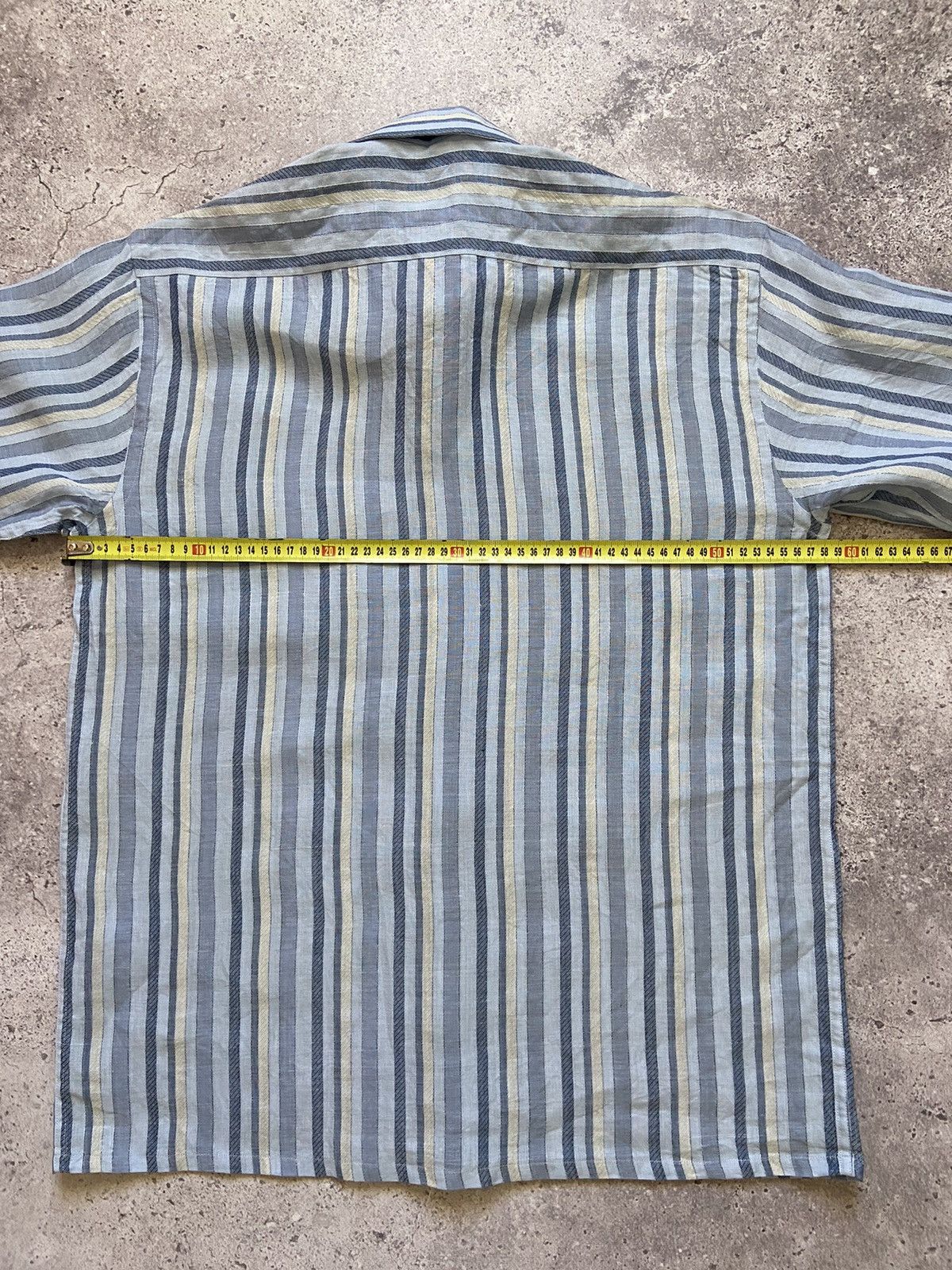 Christian Dior Monsieur Christian Dior Linen Shirt Vintage Size US L / EU 52-54 / 3 - 6 Thumbnail