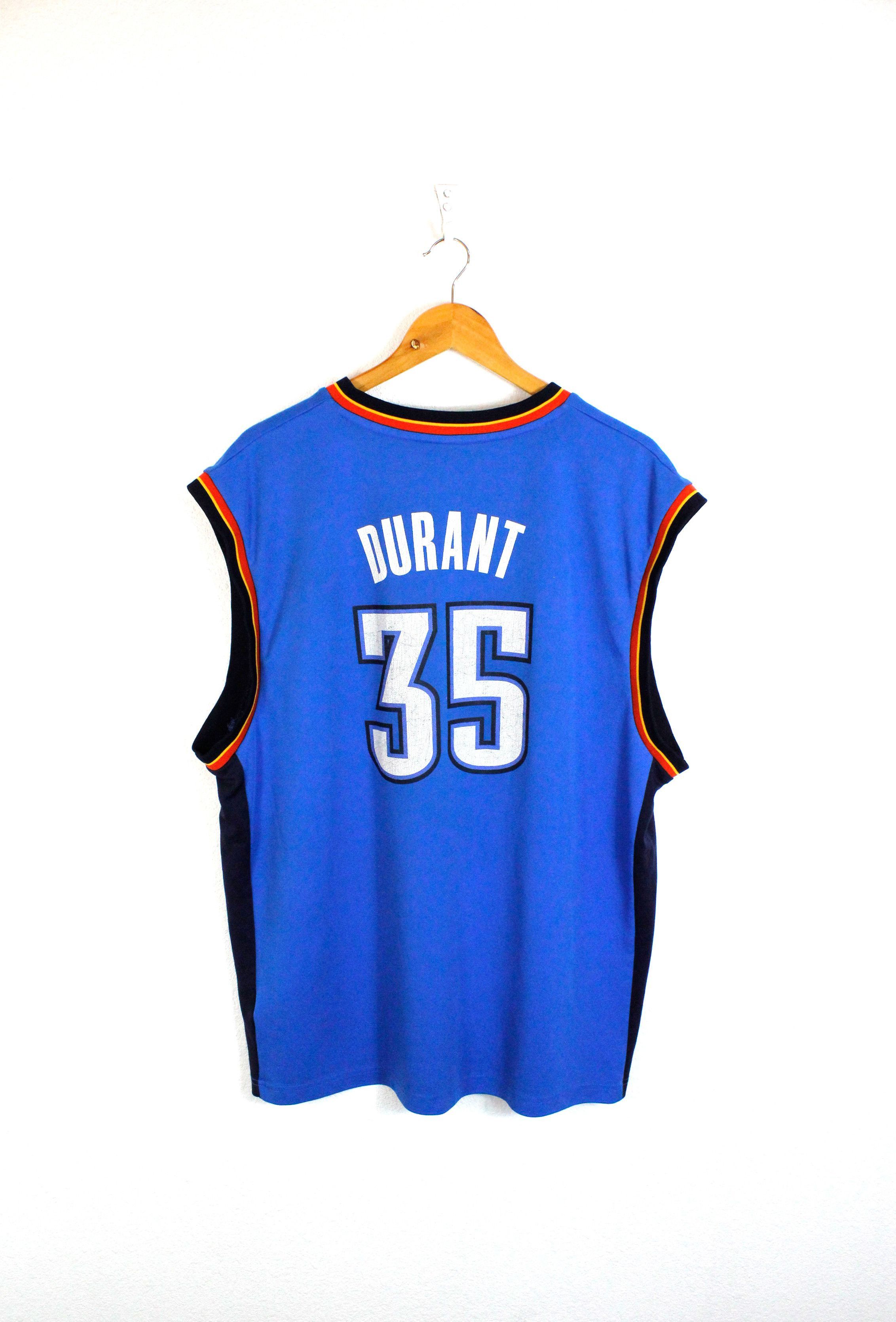 Adidas × NBA Adidas NBA Oklahoma Durant 35 Jersey Tee Tank Y2K Size US XL / EU 56 / 4 - 5 Thumbnail