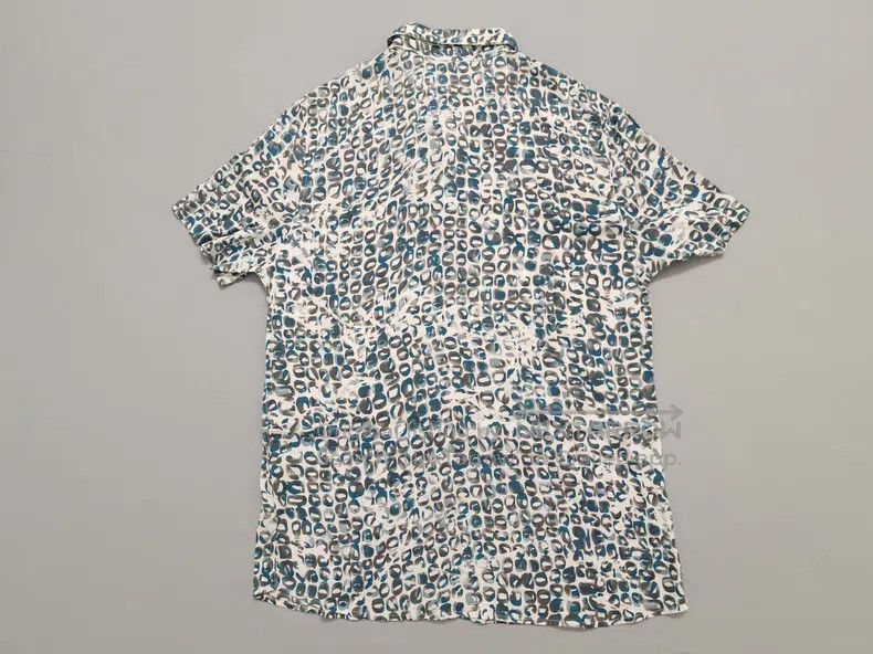 Hermes Hermes size 38 Men's silk short-sleeve shirt, 100% mulberry Size US S / EU 44-46 / 1 - 7 Thumbnail
