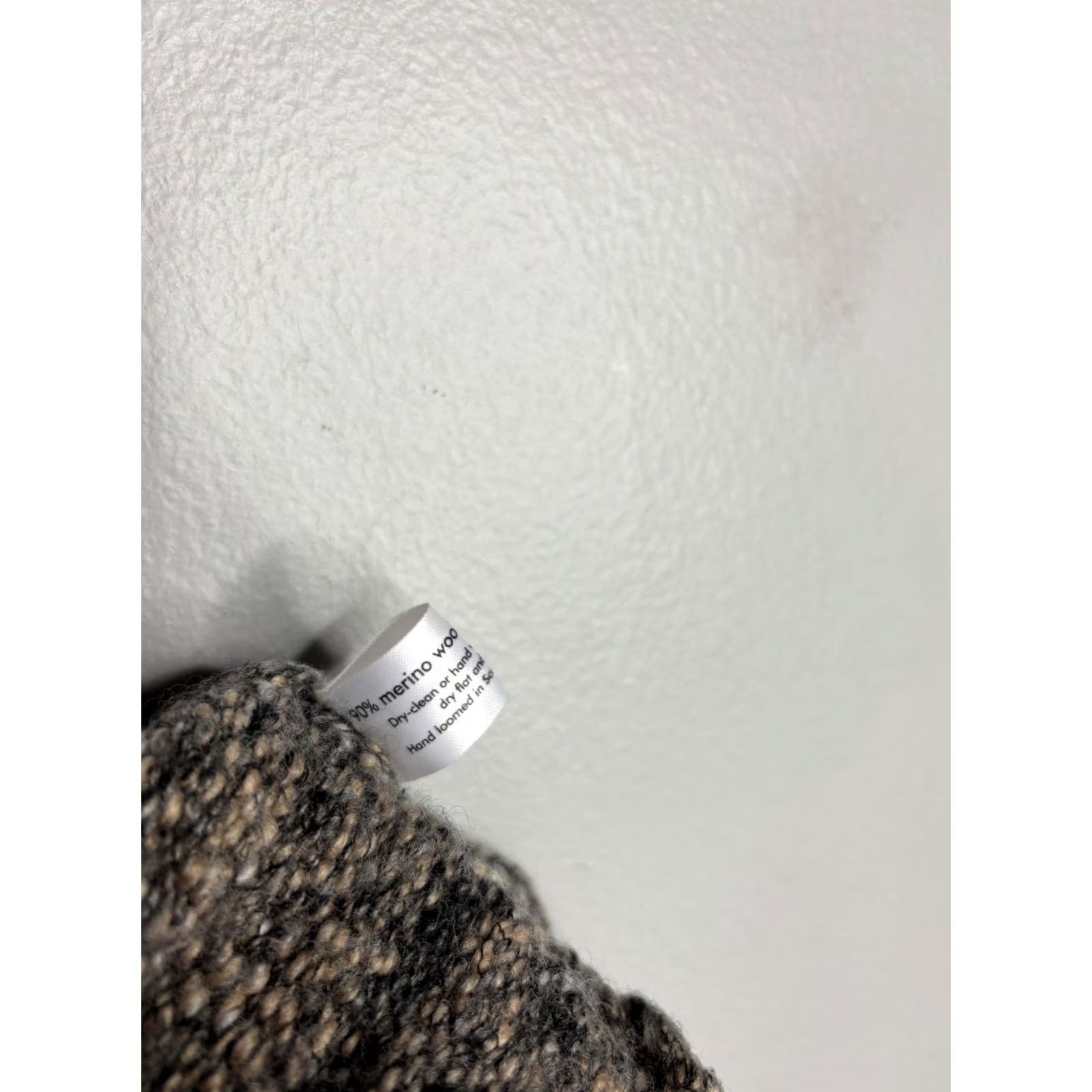eskandar Eskandar Sweater Womens One Size Gray Merino Wool Turtleneck Oversized Knit Size ONE SIZE - 5 Thumbnail