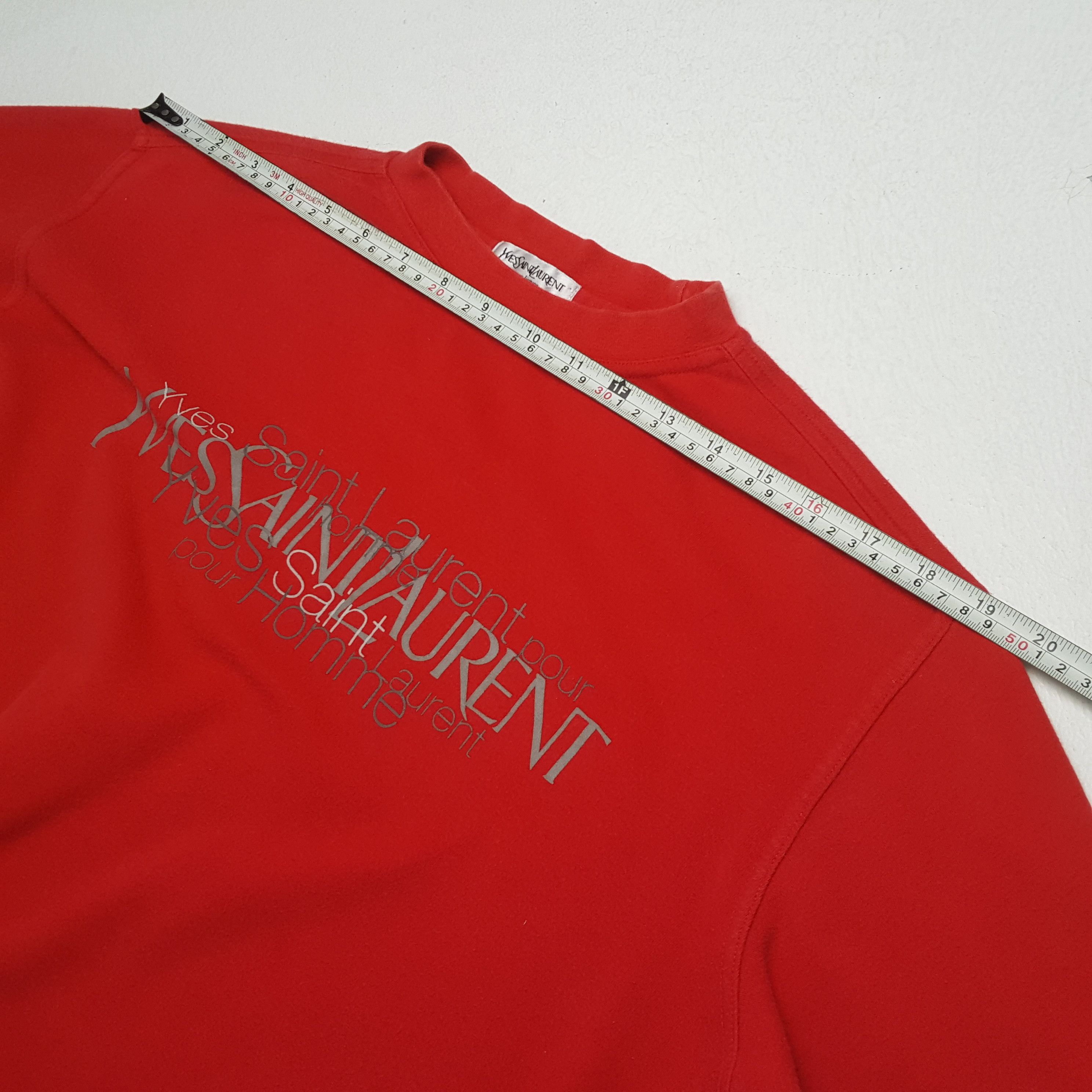 Yves Saint Laurent YVES SAINT LAURENT Luxury Fashion Brand Tshirt Size US L / EU 52-54 / 3 - 4 Thumbnail