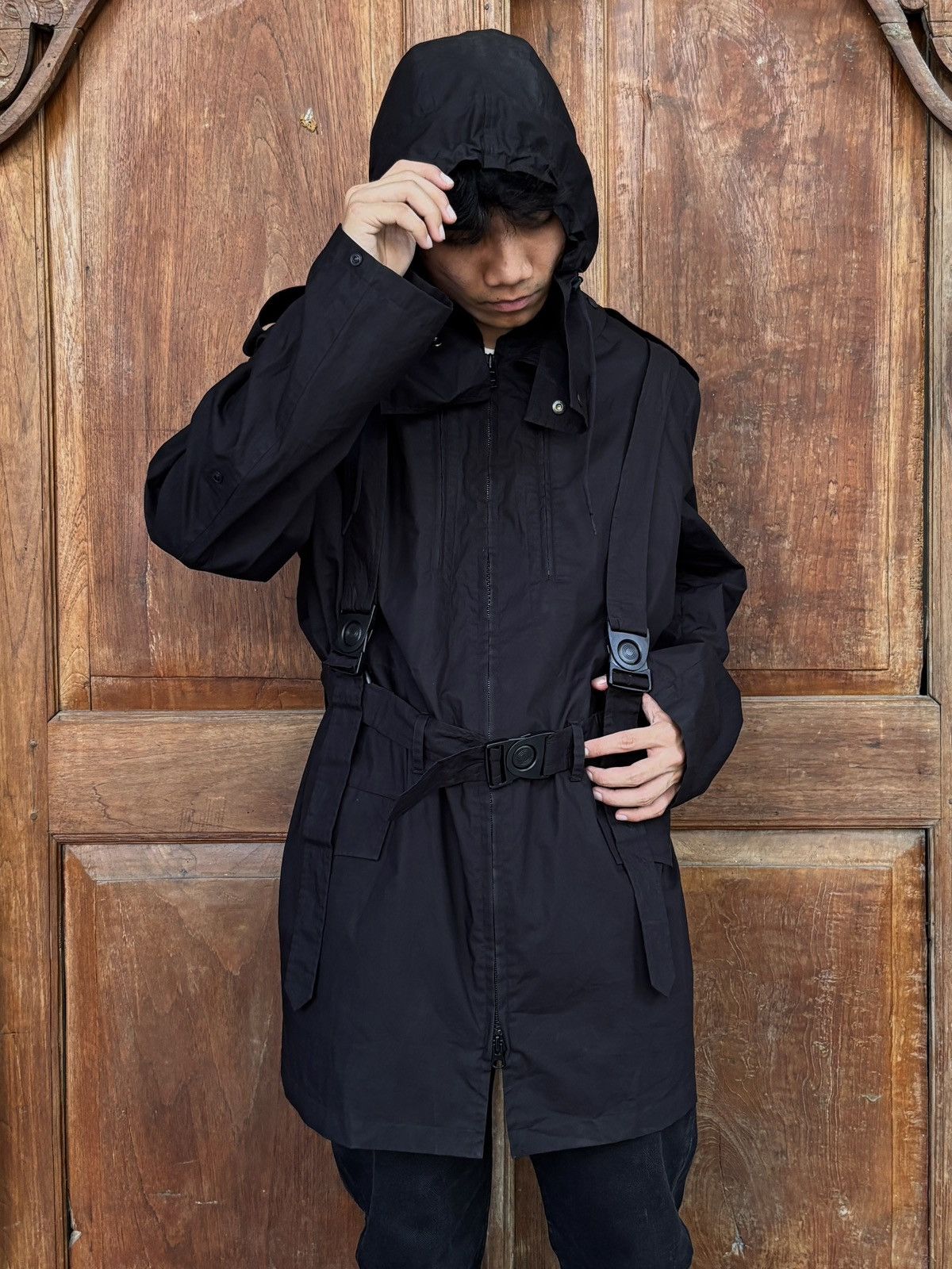 Yohji Yamamoto FREE TAX! Bondage Transformable Parka Jacket Size US S / EU 44-46 / 1 - 15 Thumbnail