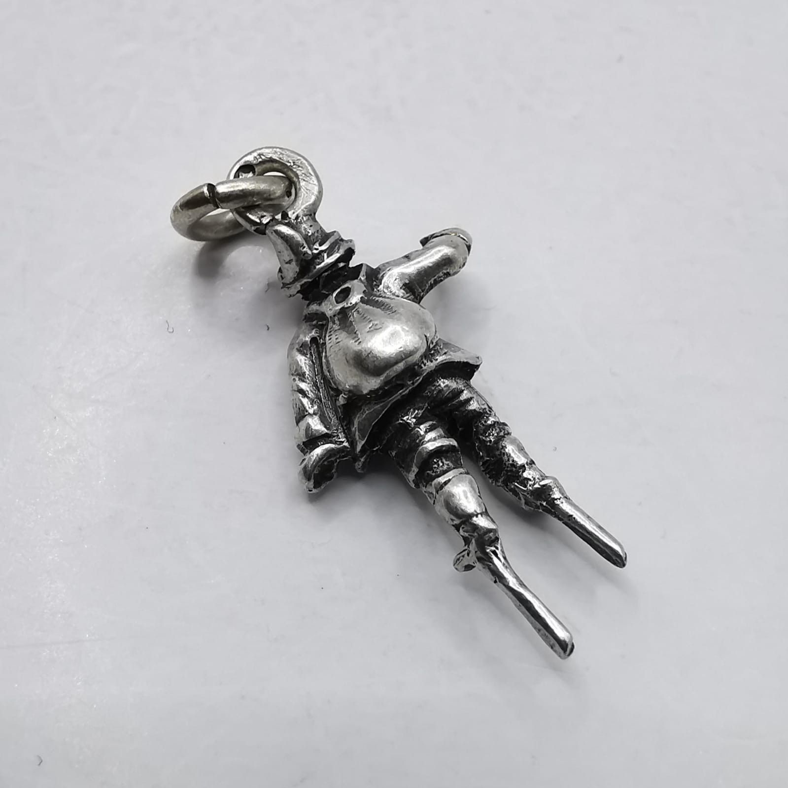 Sterling Silver Vintage Pendant Miniature 925 Sterling Silver Jewelry 2,70g Size ONE SIZE - 3 Thumbnail