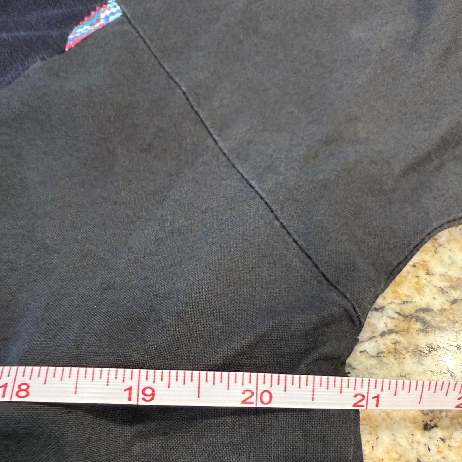 Other Ozark Mountain vintage western black teal button up top SZ M Size M / US 6-8 / IT 42-44 - 8 Thumbnail