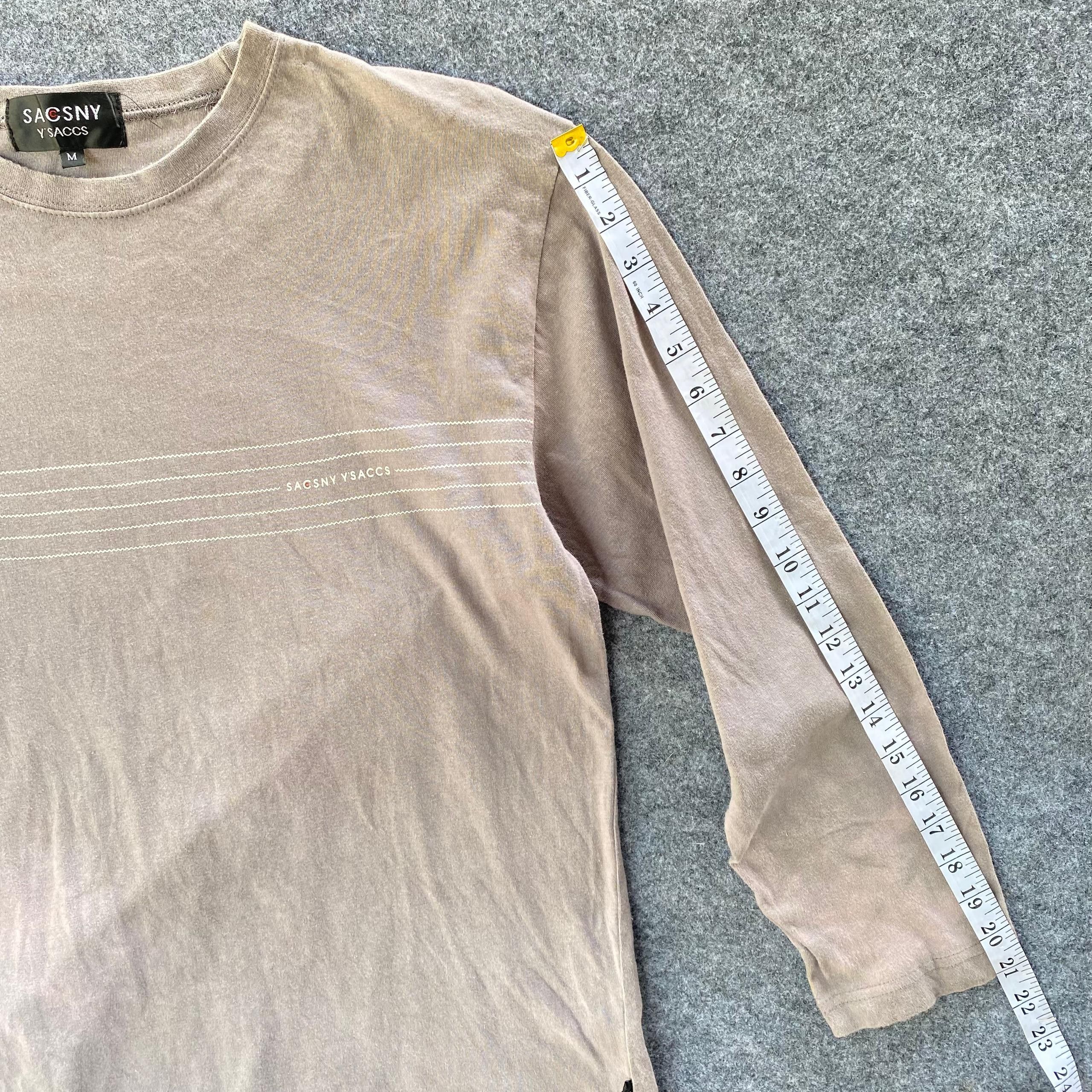 Yohji Yamamoto Vintage Yohji Yamamoto Sacsny Ysaccs Tshirt Size US M / EU 48-50 / 2 - 4 Thumbnail