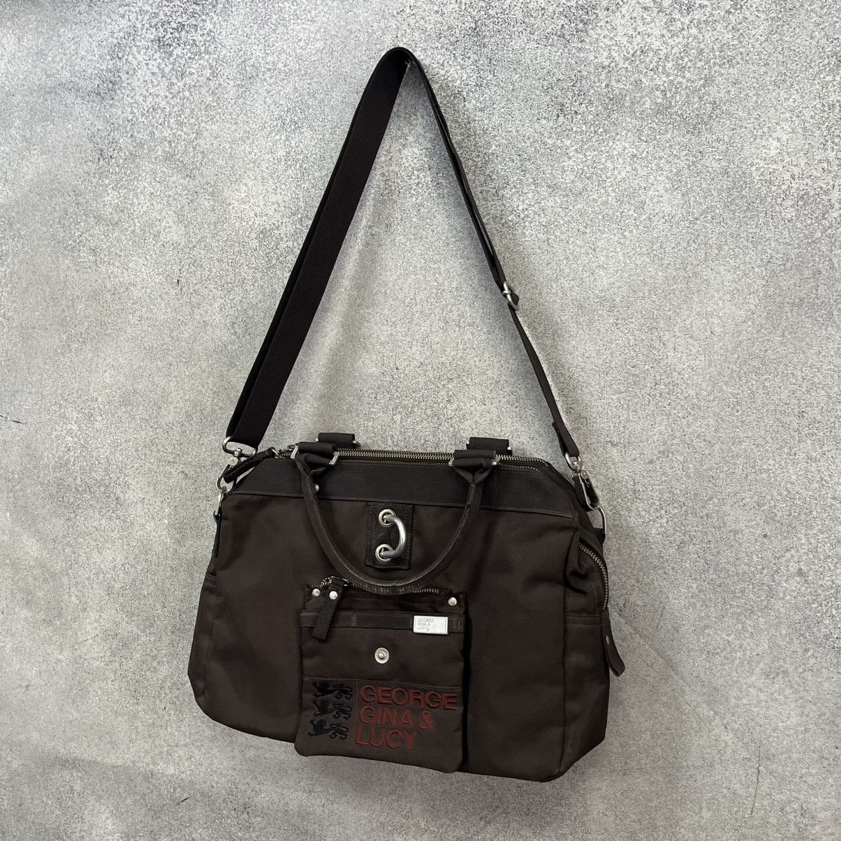 Japanese Brand Vintage George Gina Lucy Miss Perfect Brown Size ONE SIZE - 2 Thumbnail