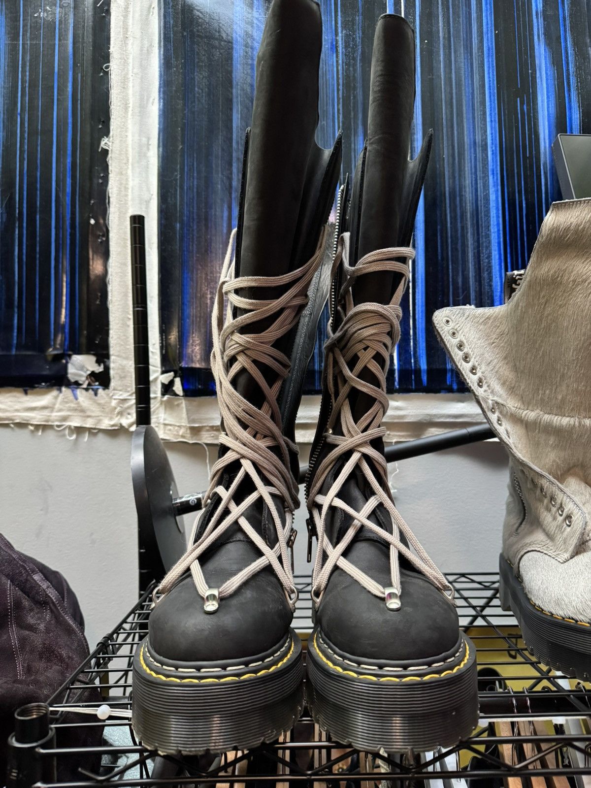 Dr. Martens × Rick Owens Rick Owens × Dr Martens Quad Sole