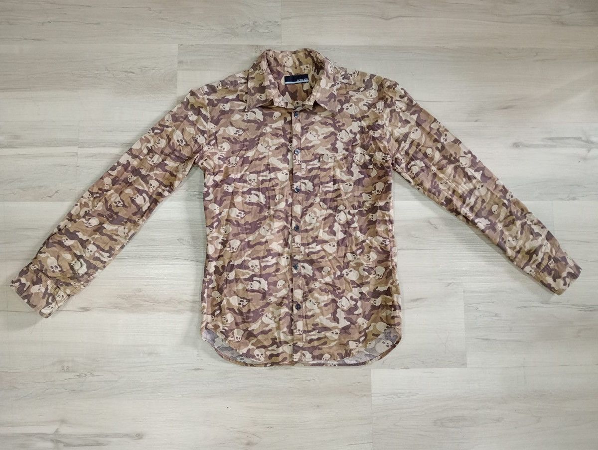 In The Attic In The Attic skull fullprint button up shirt Size US S / EU 44-46 / 1 - 1 Thumbnail