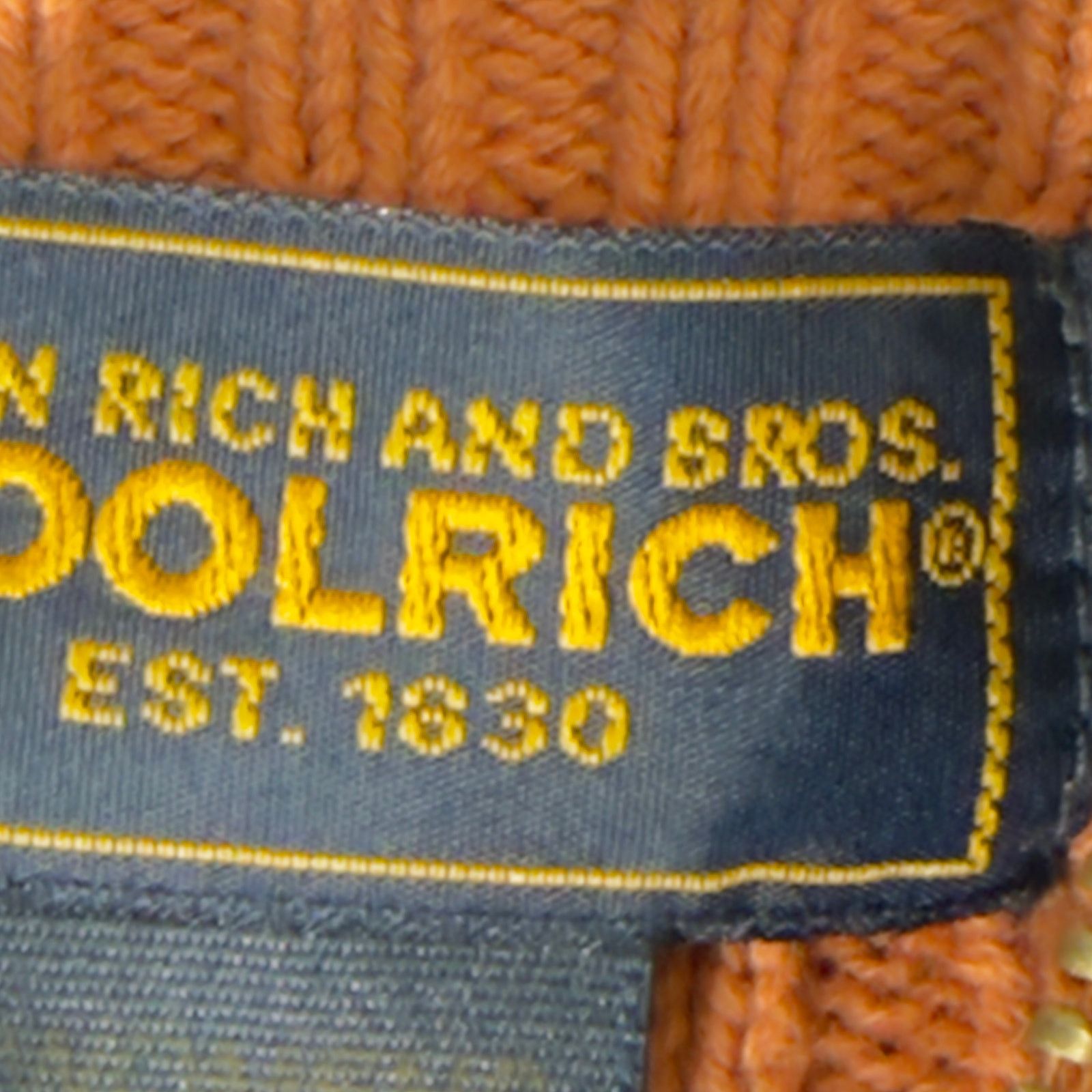 Woolrich Woolen Mills Woolrich John Rich & Bros Women L 1/4 Zip Rib Knit Sweater Size L / US 10 / IT 46 - 3 Thumbnail