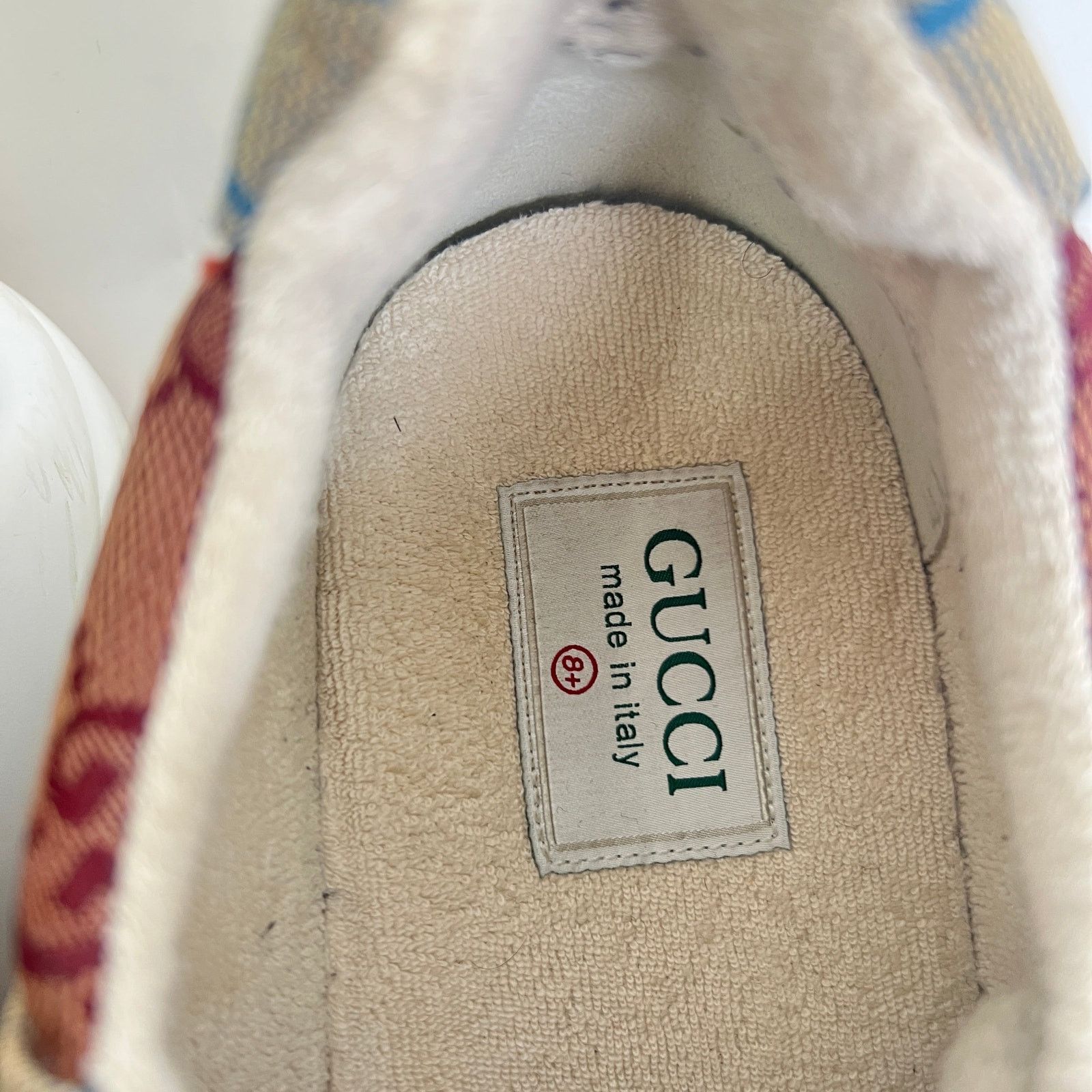 Gucci Gucci Multi Orange GG Rhyton Sneakers Size US 8.5 / EU 41-42 - 7 Thumbnail