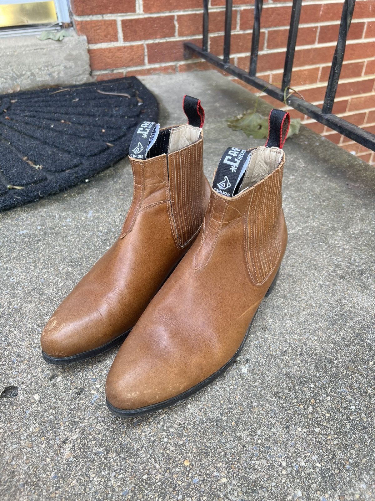 Other Mexican Leather Boots/Botinas Charro Size US 9 / EU 42 - 3 Thumbnail
