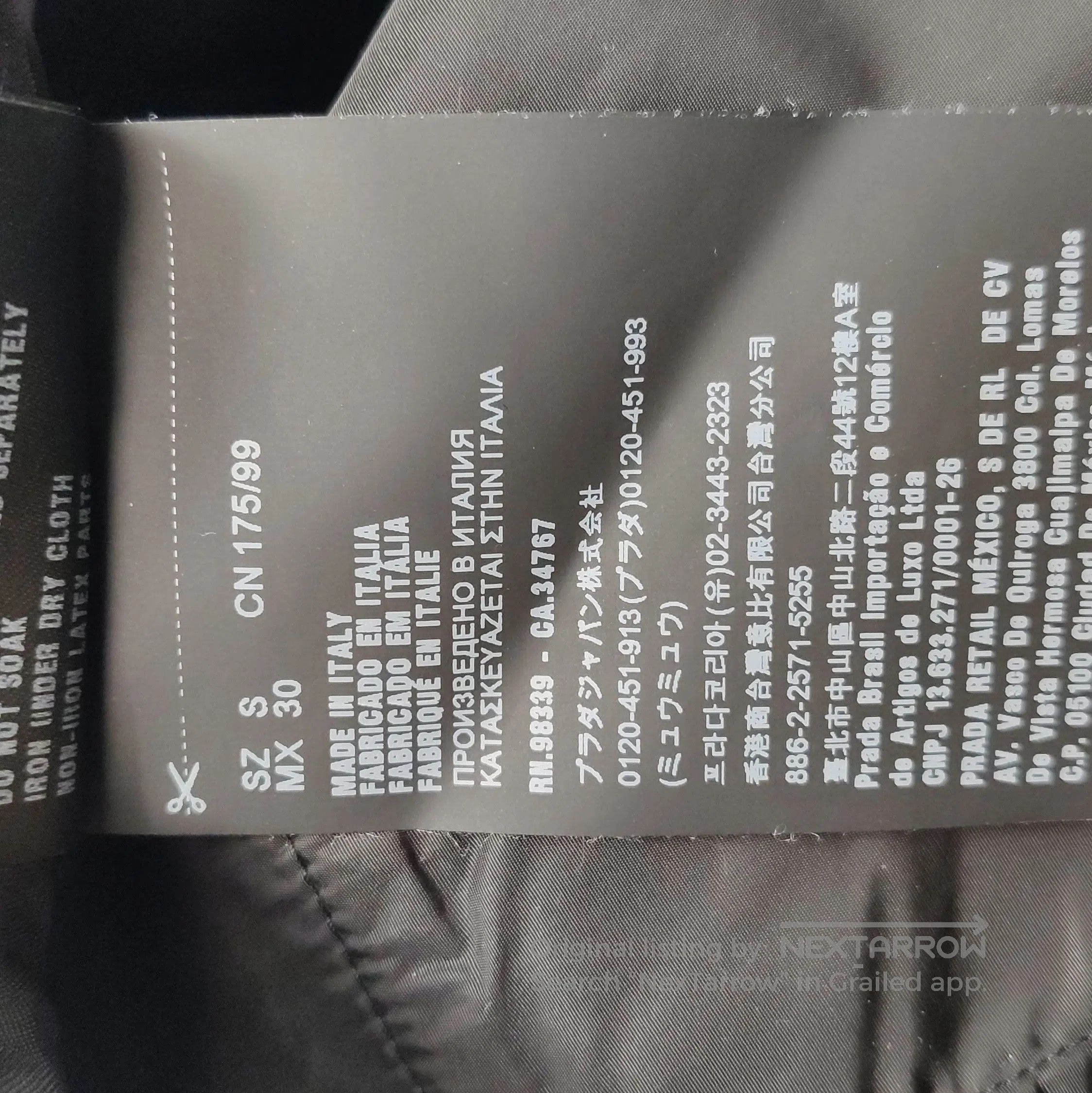Prada Prada Black Logo Sweatpants in Size S . Size 23" - 7 Thumbnail