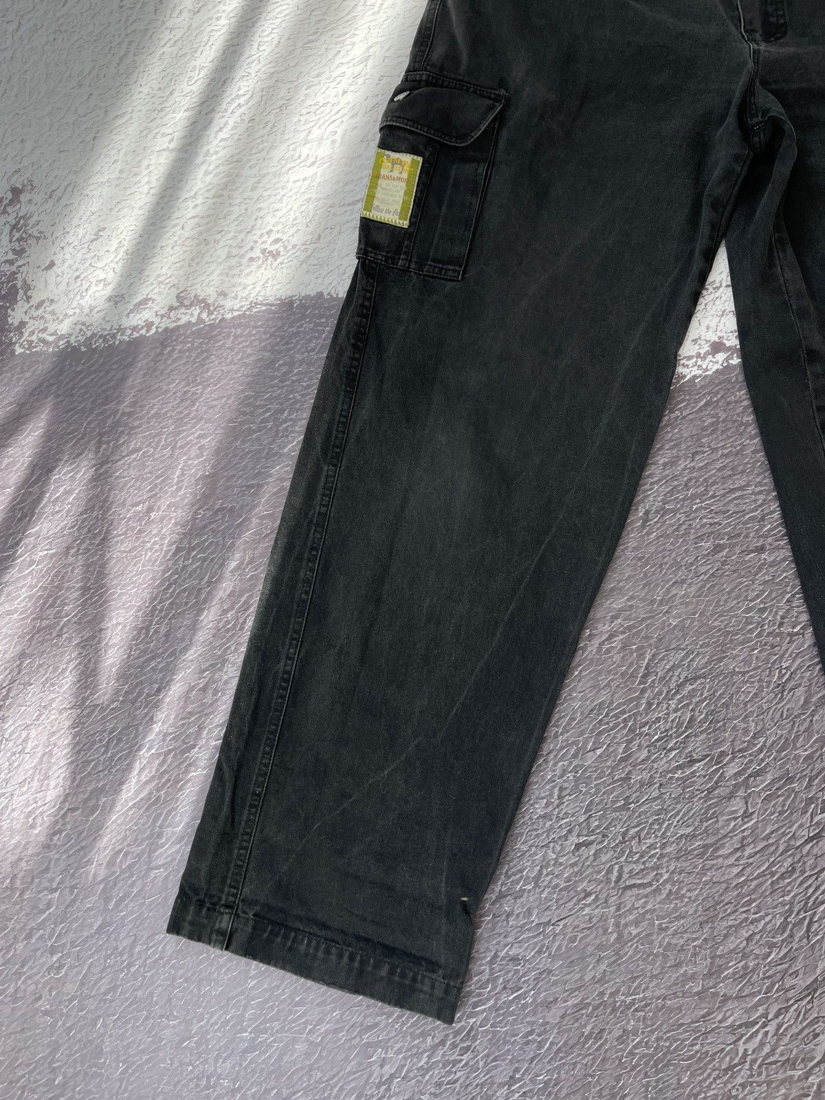 Camel Camel vintage faded distressed utility cargo pants Size US 34 / EU 50 - 4 Thumbnail