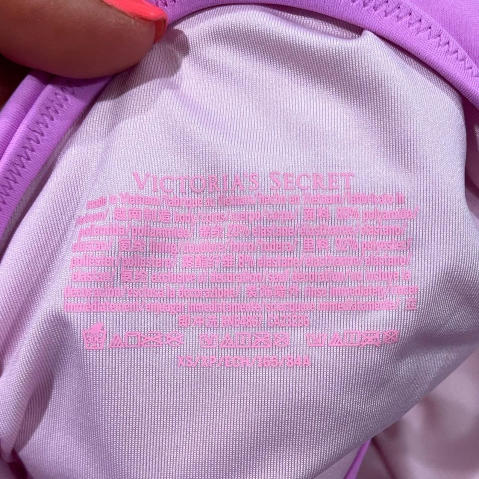 Victoria's Secret NWOT Victoria’s Secret Monokini One-Piece Swimsuit Sz XS Size ONE SIZE - 2 Thumbnail