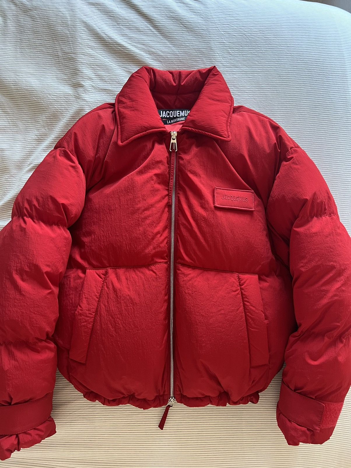 image of Jacquemus Puffer in Red, Men's (Size Small)