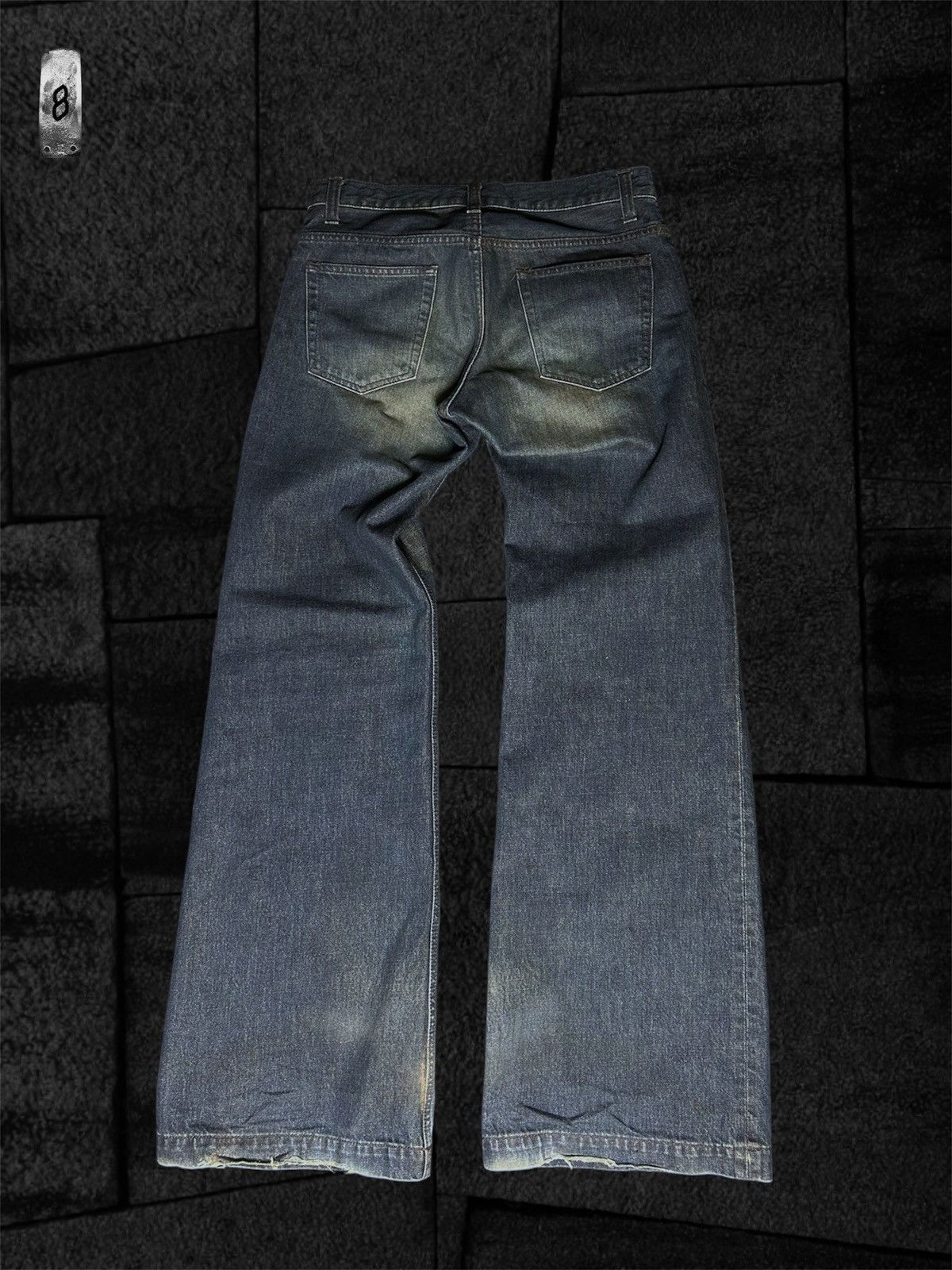 Japanese Brand GalaabenD faded wide leg denim Size US 30 / EU 46 - 2 Thumbnail