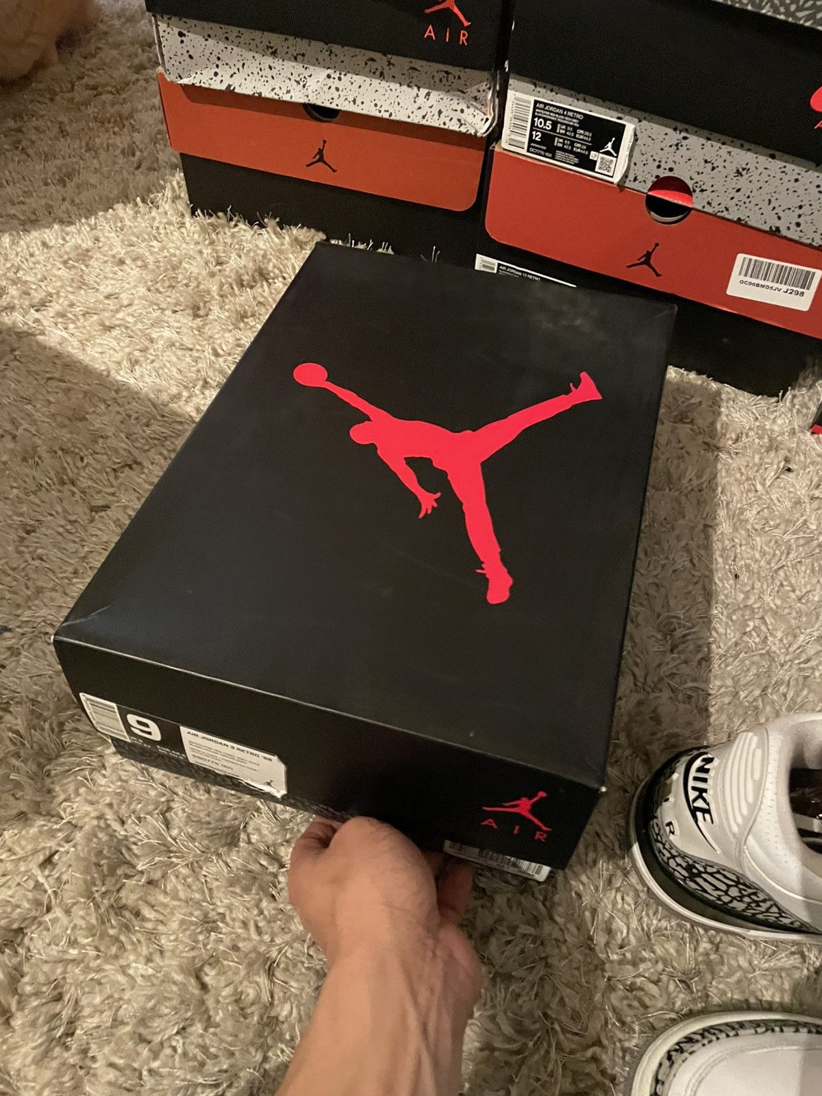 Jordan Brand Jordan 3 White Cement ‘88 Dunk Contest 2013 Size US 9 / EU 42 - 12 Thumbnail