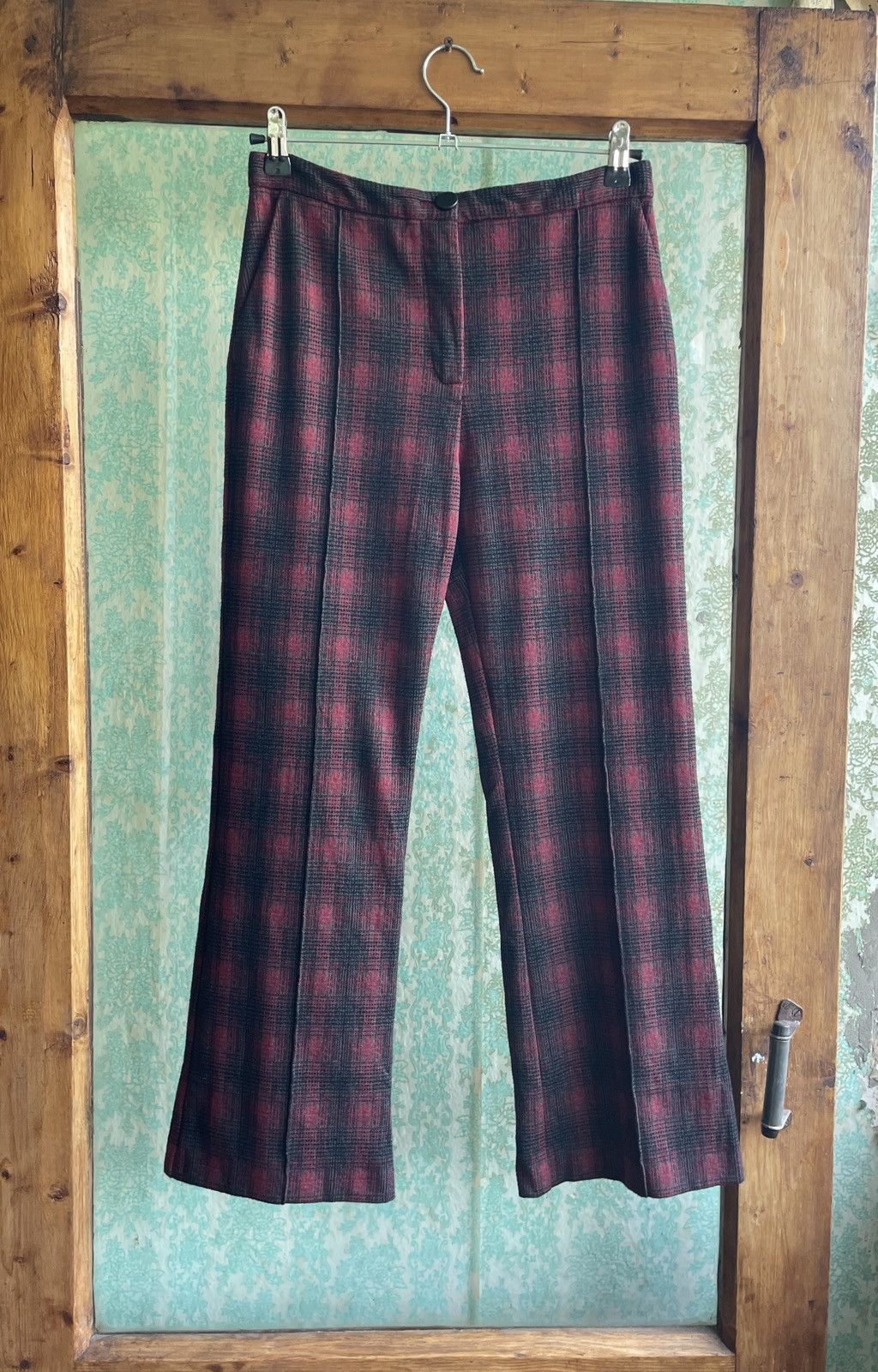 Pinko PINKO WOMEN’S GAIO 1 PANTALONE PUNTO STOFFA FANTASIA PANTS Size 30" / US 8 / IT 44 - 1 Thumbnail