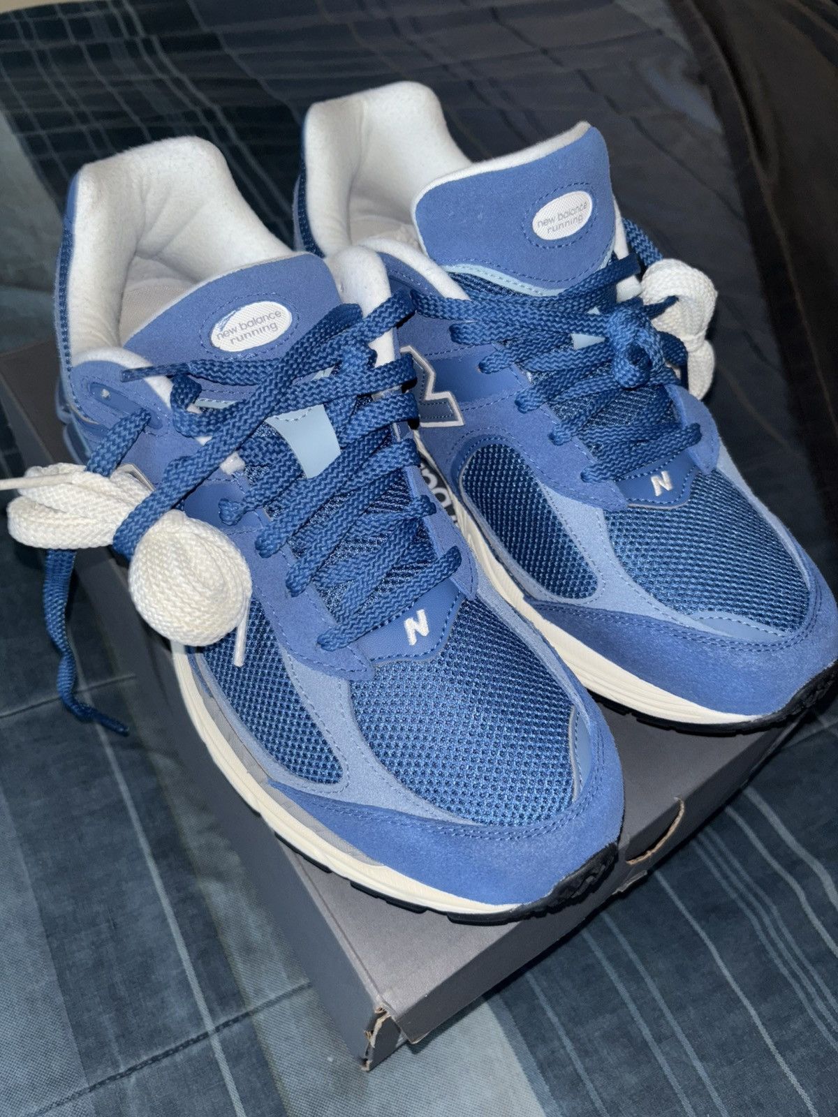 New Balance New Balance 2002r Blue Blue Size US 11.5 / EU 44-45 - 1 Thumbnail