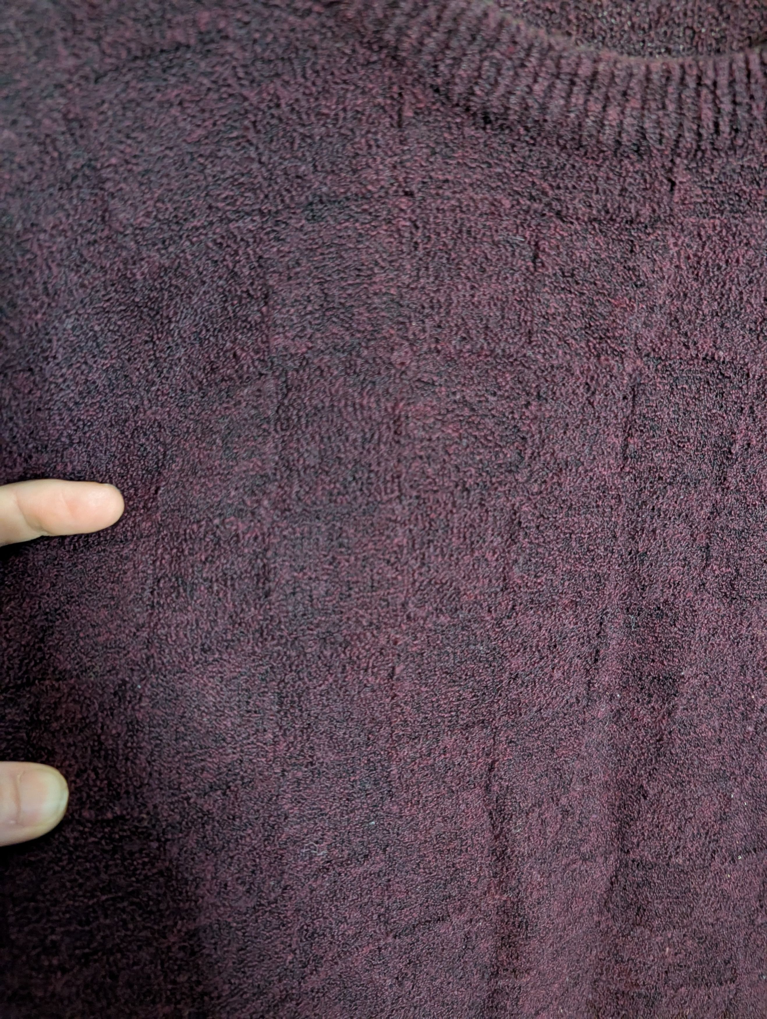 Other GREENWICH Vintage checkered magenta textured sweater Size US L / EU 52-54 / 3 - 3 Thumbnail