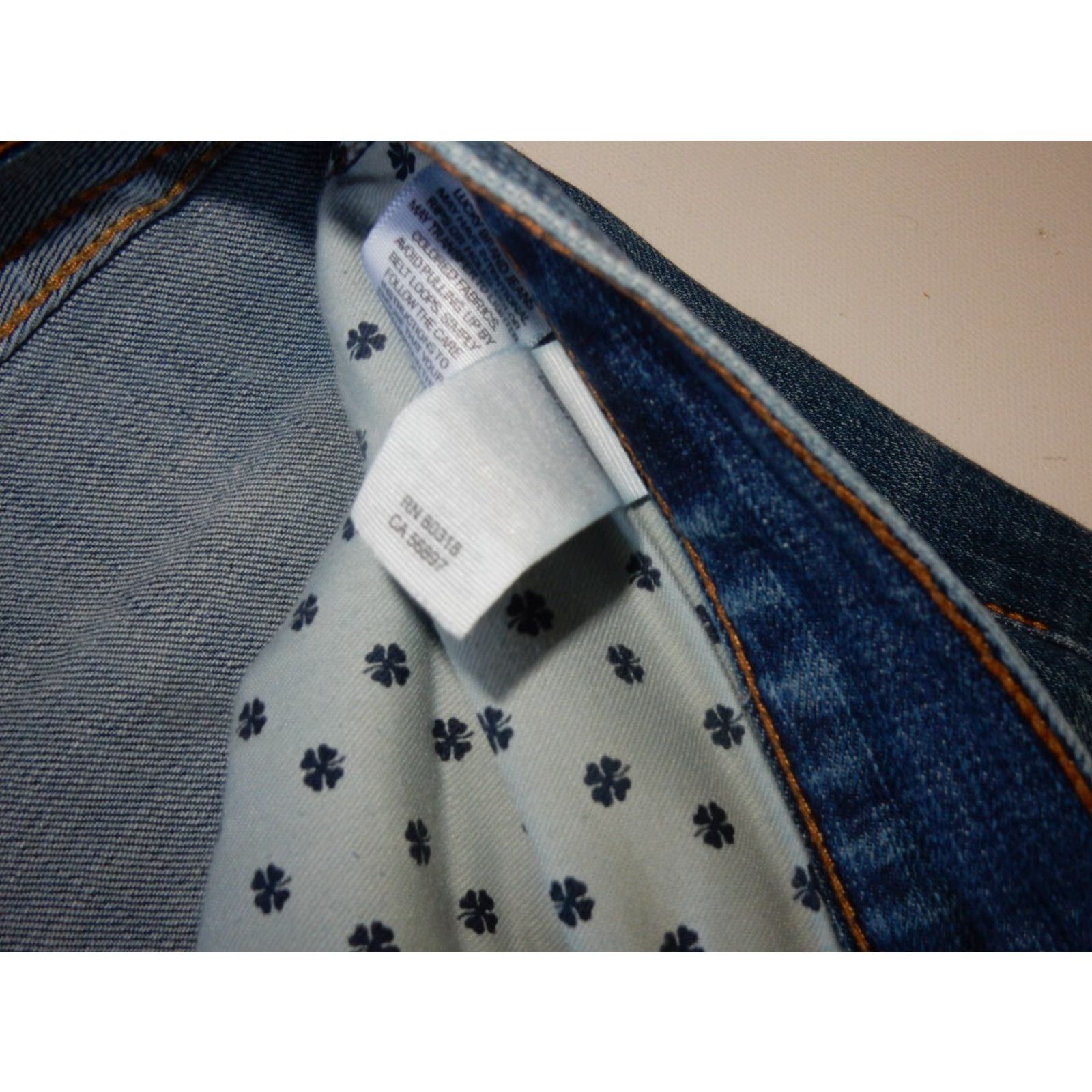 Lucky Brand VINTAGE Lucky Brand Men's Jeans Size 38x34 Straight Denim Blue 90s Fashion Size US 38 / EU 54 - 8 Thumbnail