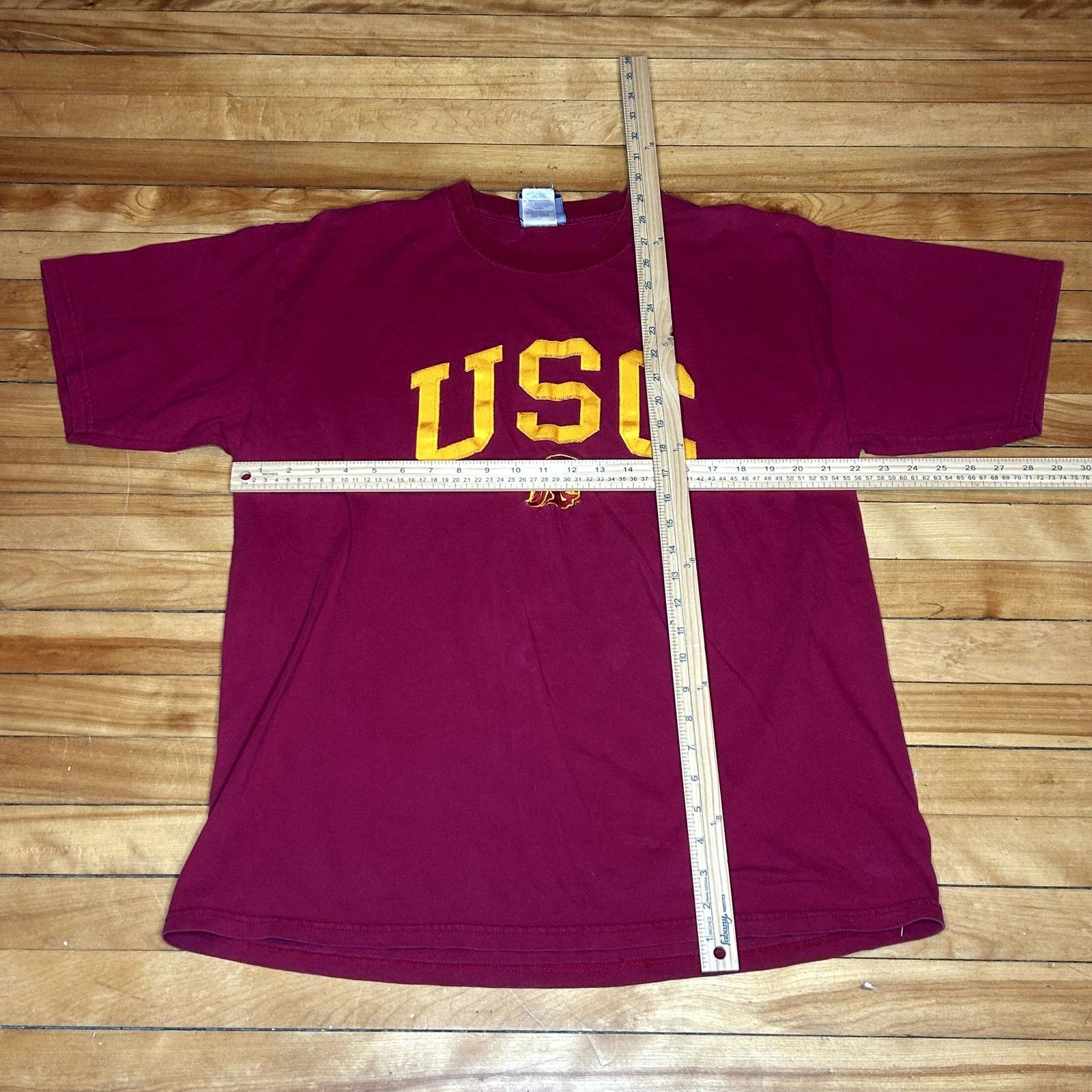 Vintage Y2K USC Trojans T-Shirt XL Size US XL / EU 56 / 4 - 3 Thumbnail