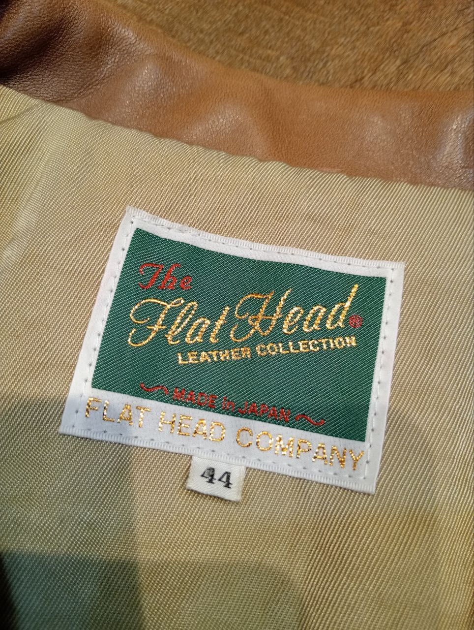 The Flat Head THE FLAT HEAD SINGLE RIDER HORSE LEATHER JACKET - SIZE 44 Size US XL / EU 56 / 4 - 9 Thumbnail