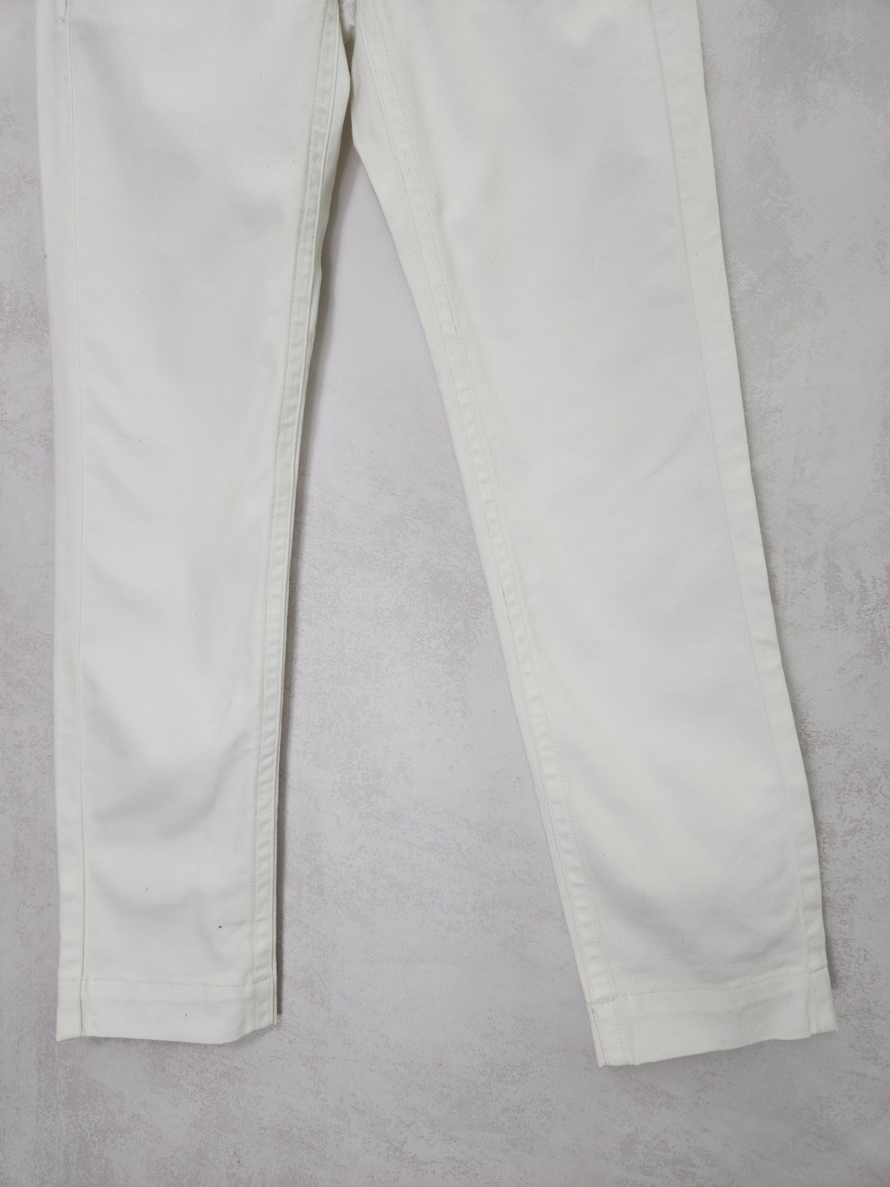 Marithe + Francois Girbaud Marithe francois girbaud x brucket white bull stretch jeans Size 28" / US 6 / IT 42 - 2 Thumbnail
