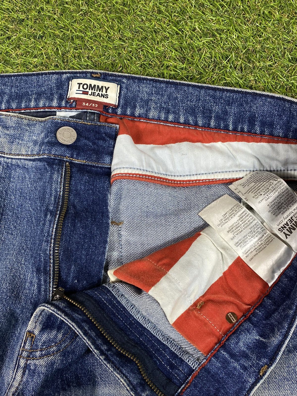 Tommy Jeans Vintage Y2K Tommy Hilfiger jeans denim streetwear size 34x32 Size US 34 / EU 50 - 5 Thumbnail